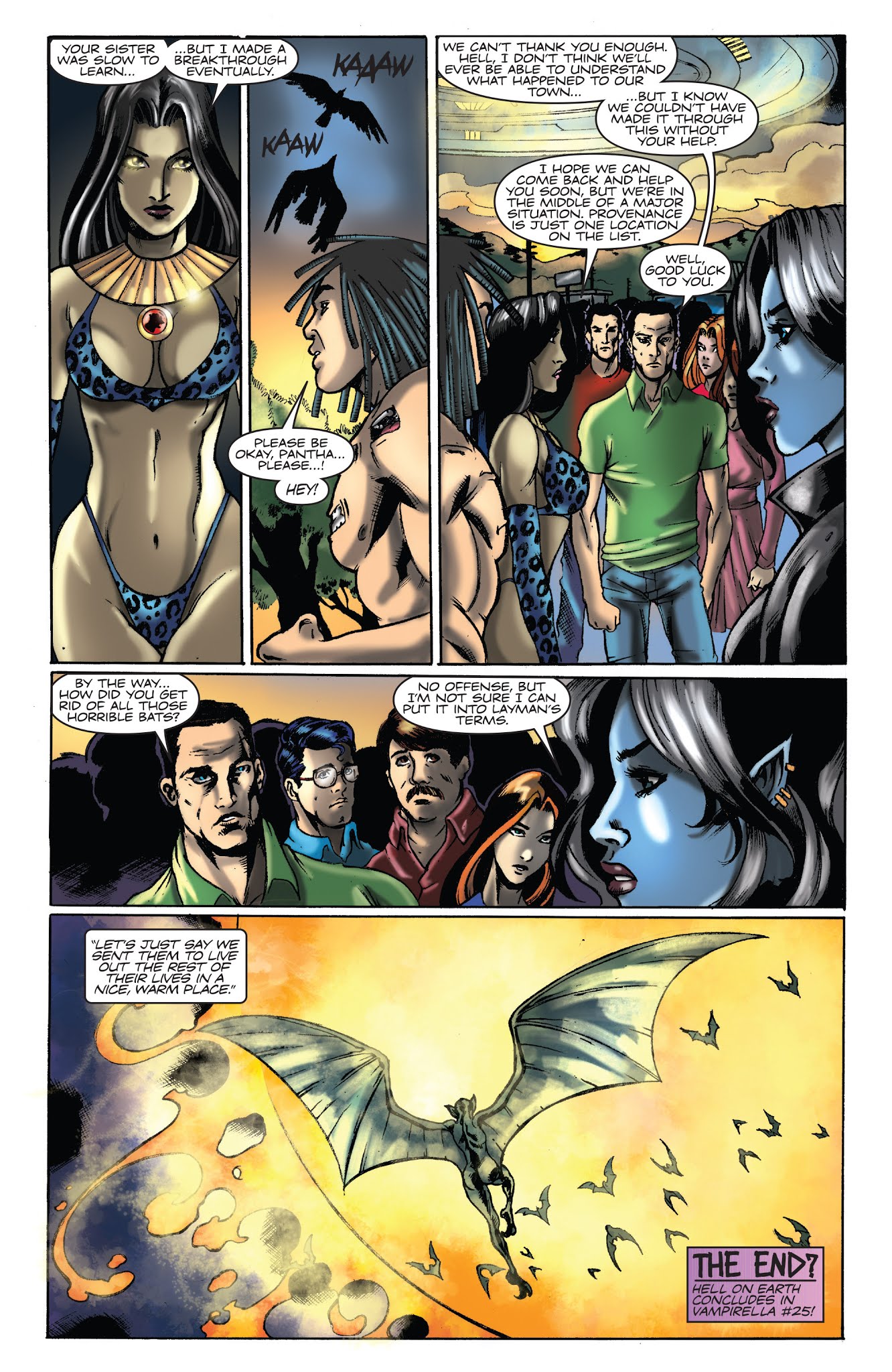 Read online Pantha comic -  Issue #5 - 23