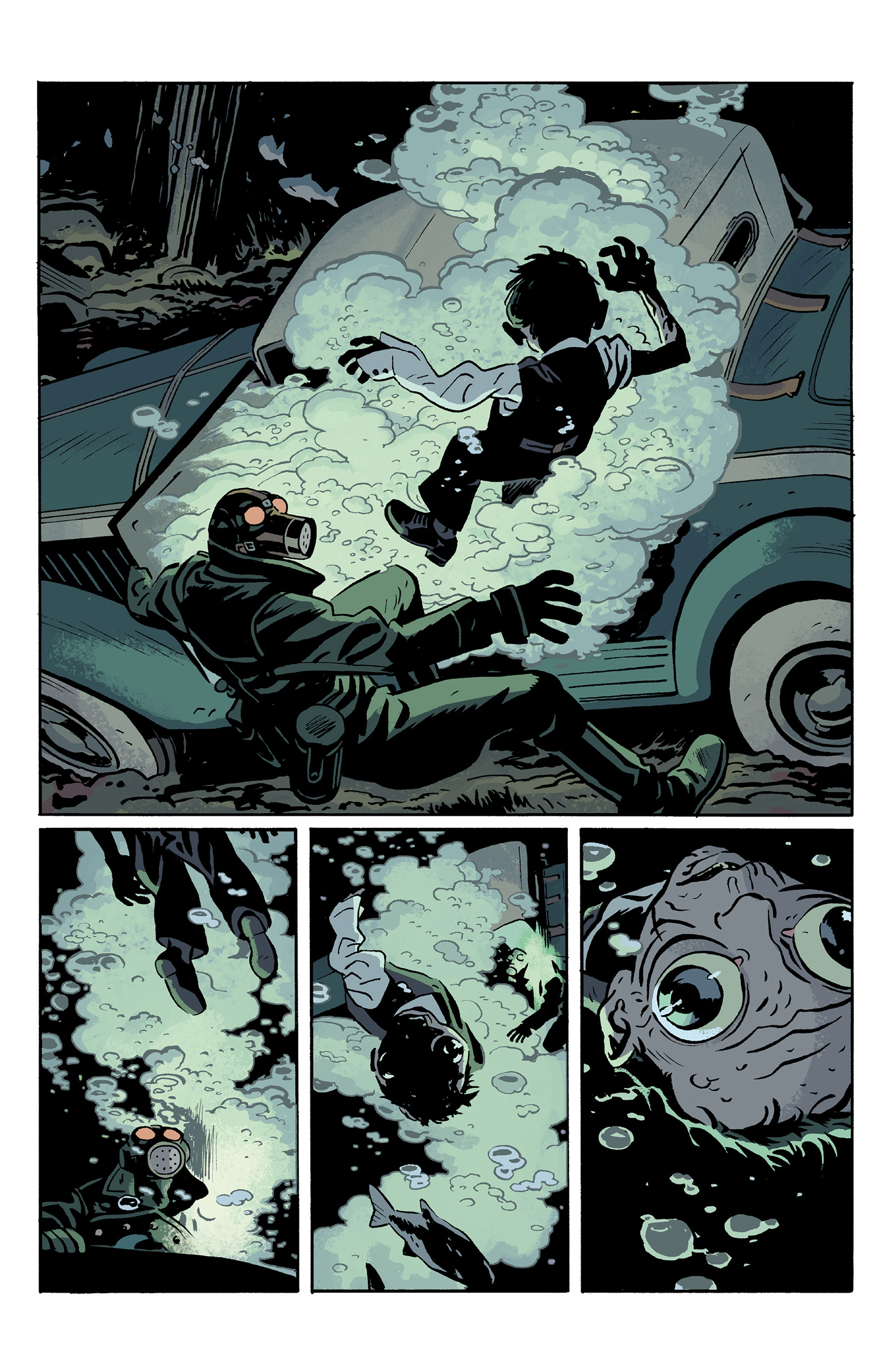 Read online Lobster Johnson: Metal Monsters of Midtown comic -  Issue #2 - 8