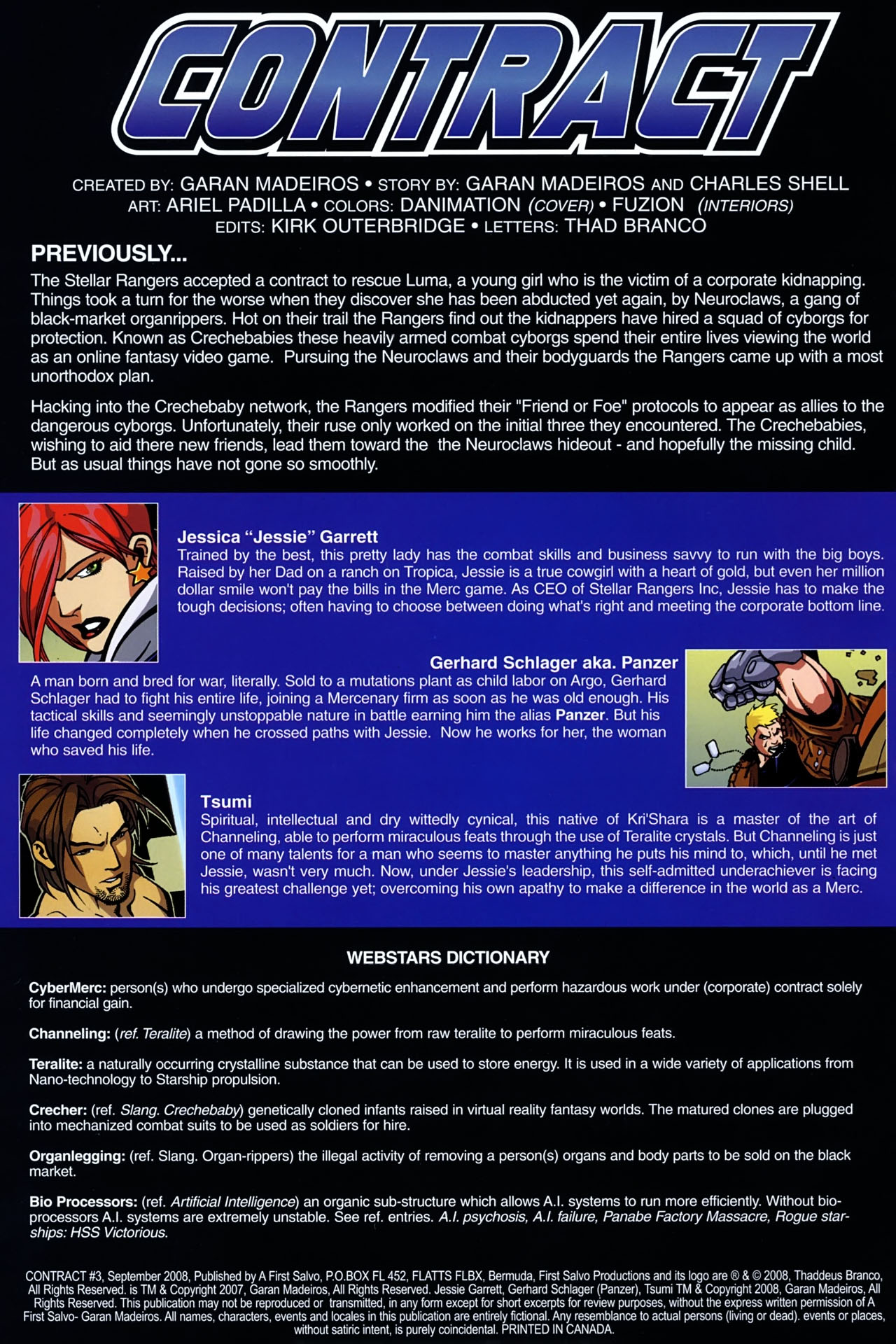 Read online Contract comic -  Issue #3 - 2