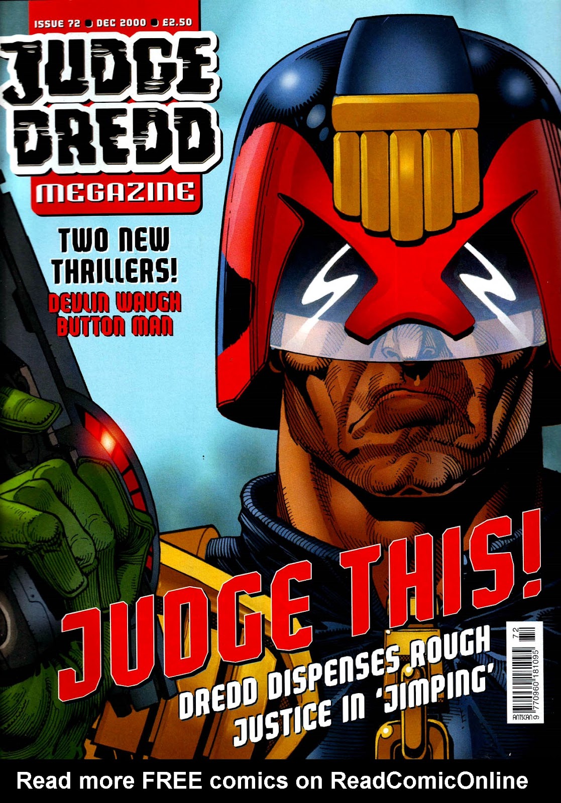 Judge Dredd Megazine (vol. 3) issue 72 - Page 1