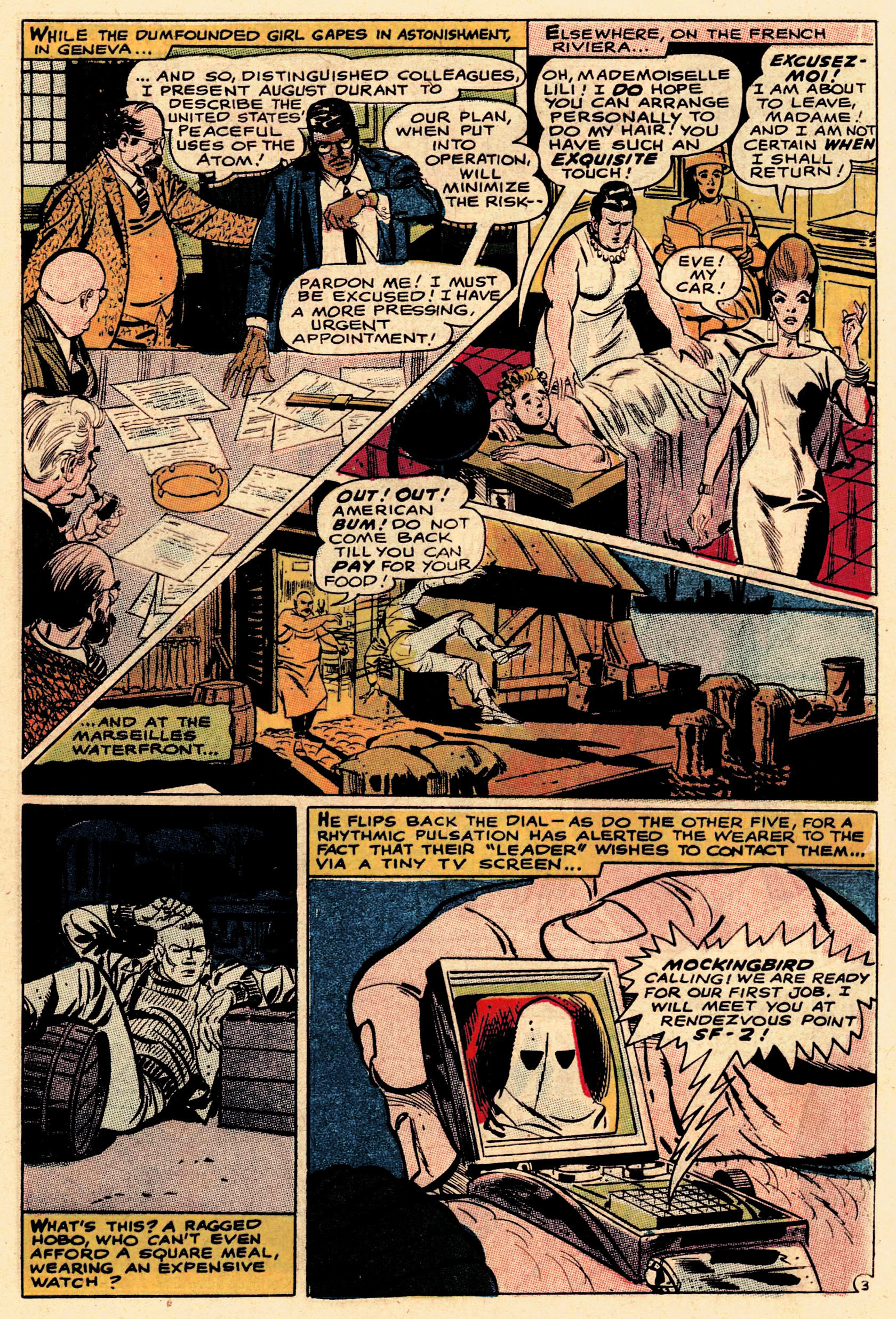 Read online Secret Six (1968) comic -  Issue #1 - 5