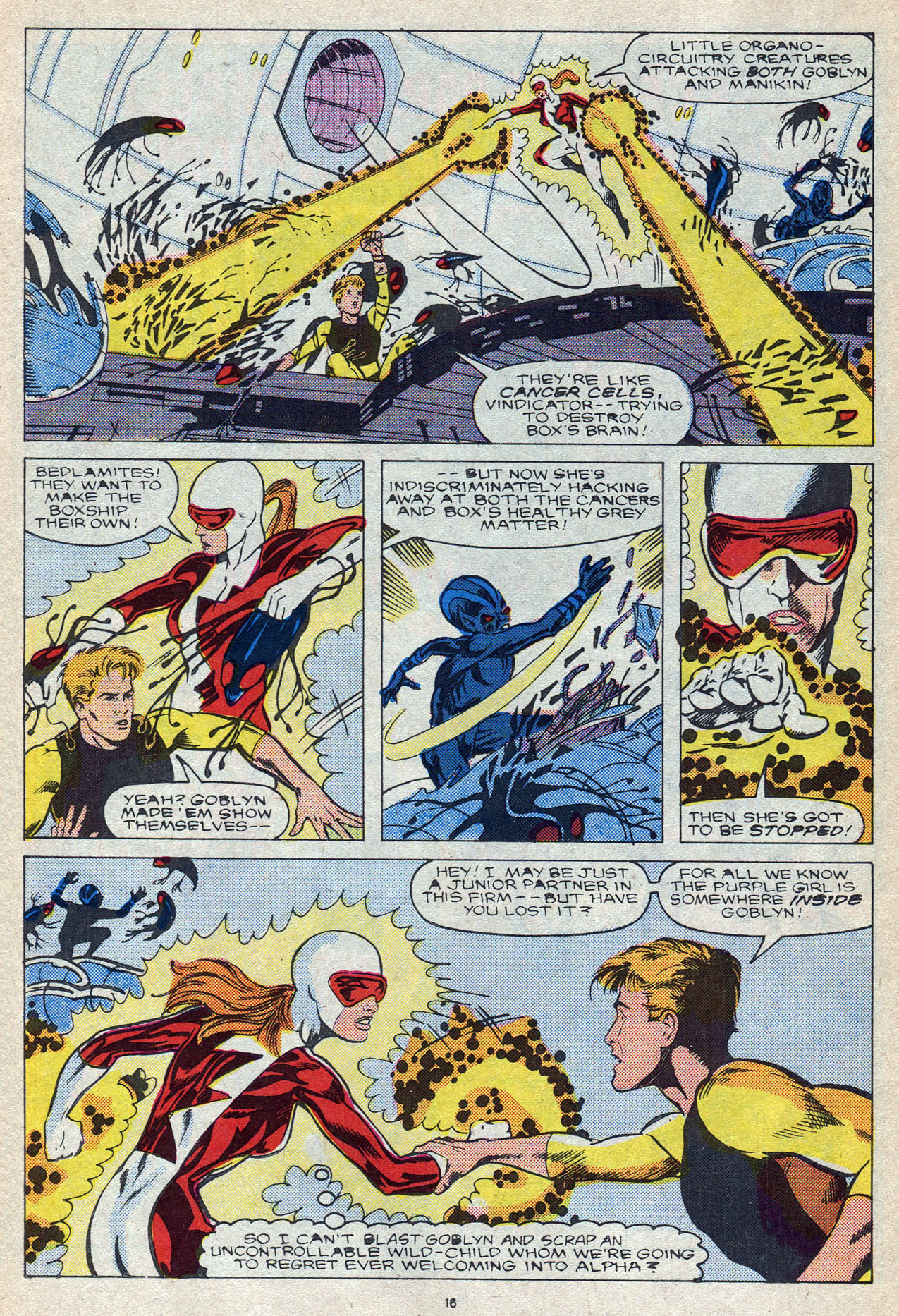 Read online Alpha Flight (1983) comic -  Issue #56 - 23