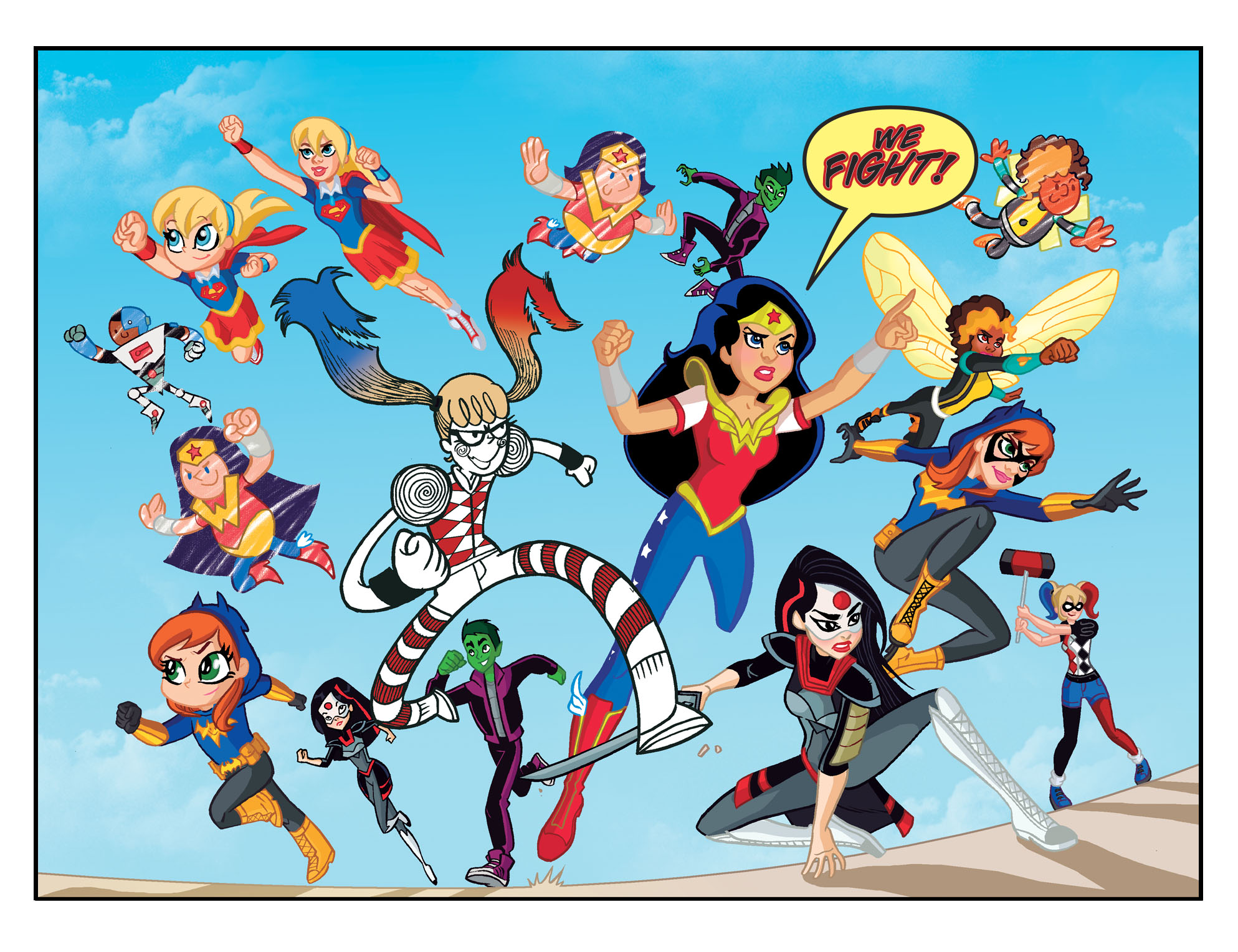 Read online DC Super Hero Girls: Out of the Bottle comic -  Issue #10 - 14