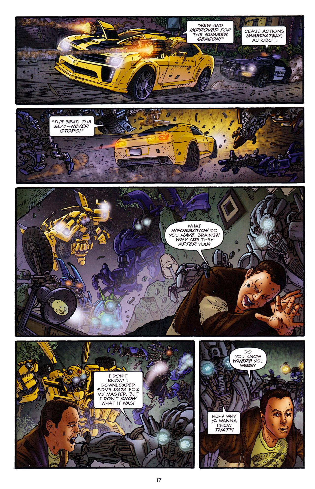 Read online Transformers: Dark of the Moon Rising Storm comic -  Issue #2 - 19