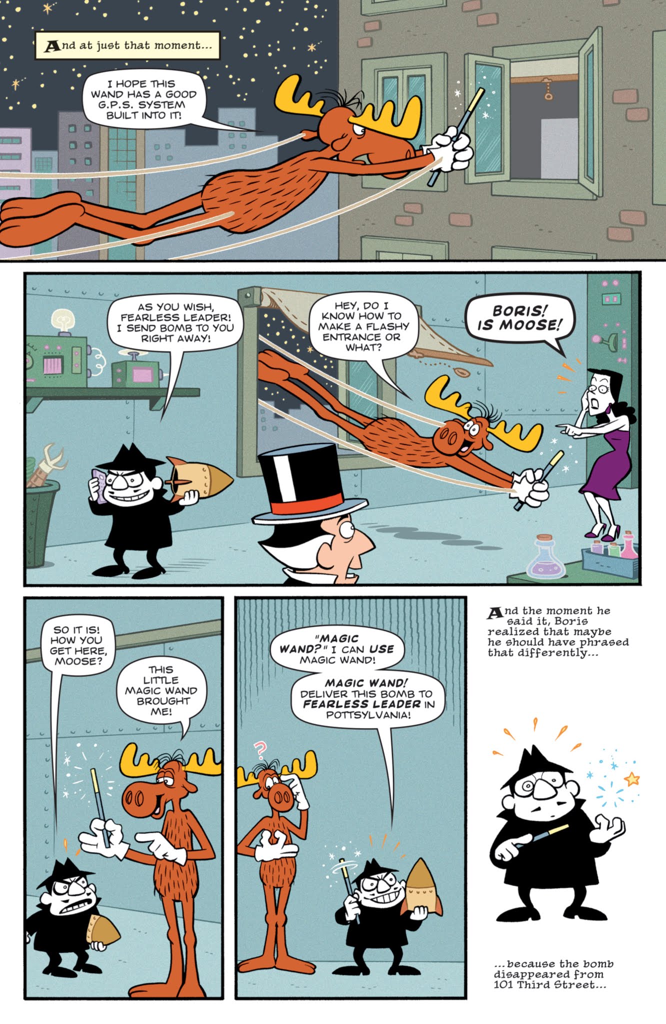 Read online Rocky and Bullwinkle comic -  Issue #2 - 21