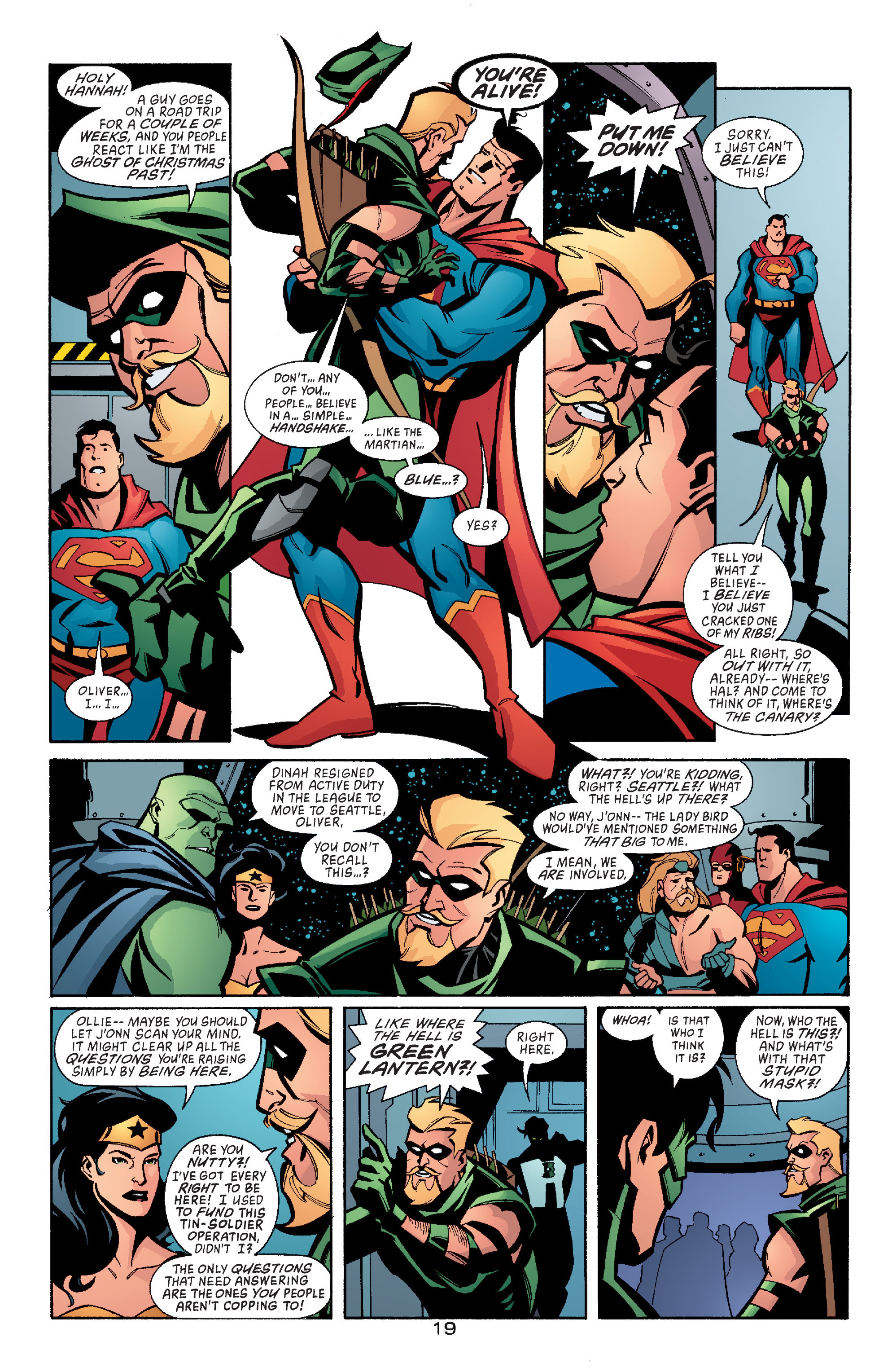 Read online Green Arrow (2001) comic -  Issue #4 - 19