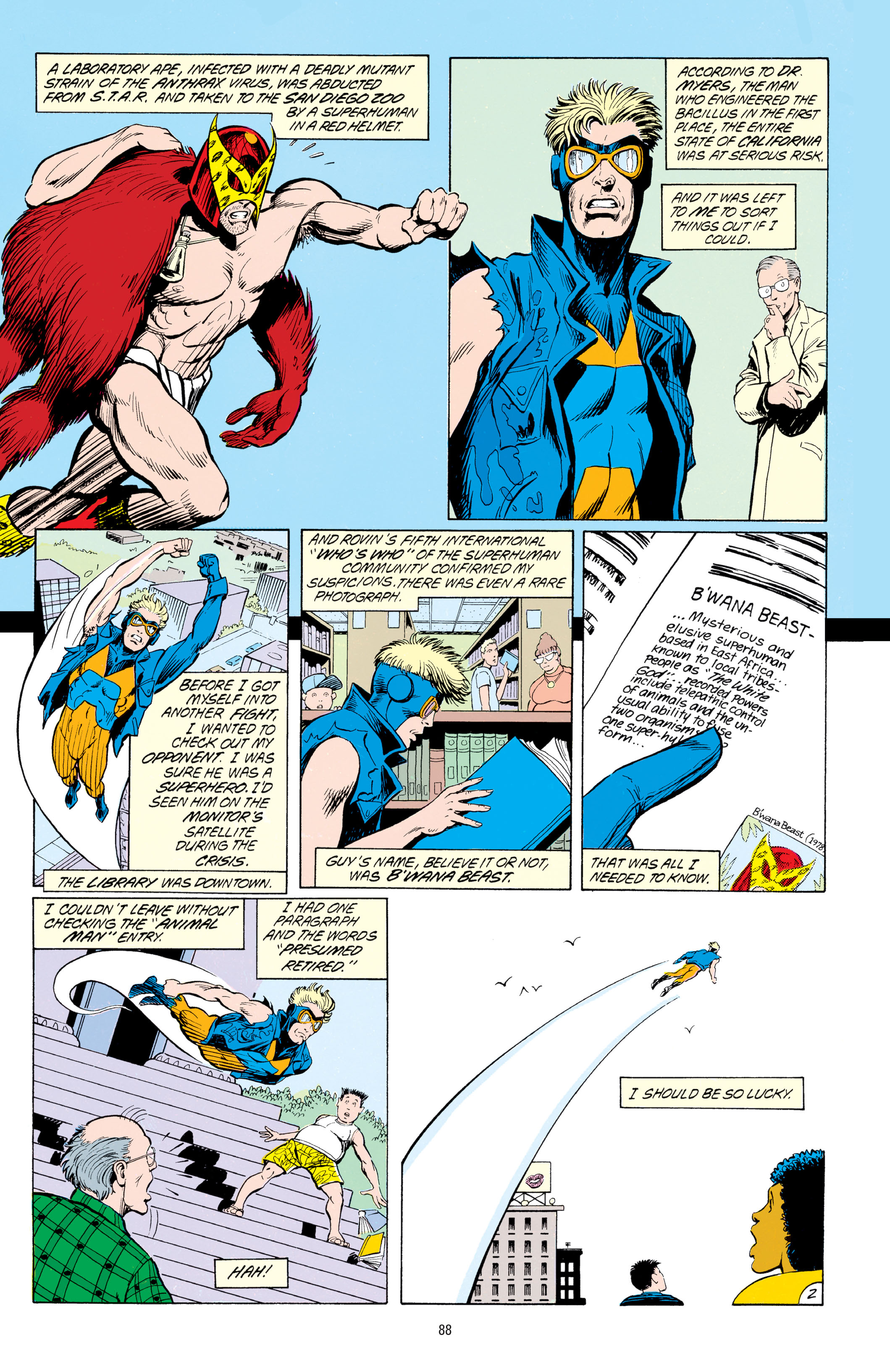 Read online Animal Man (1988) comic -  Issue # _ by Grant Morrison 30th Anniversary Deluxe Edition Book 1 (Part 1) - 89