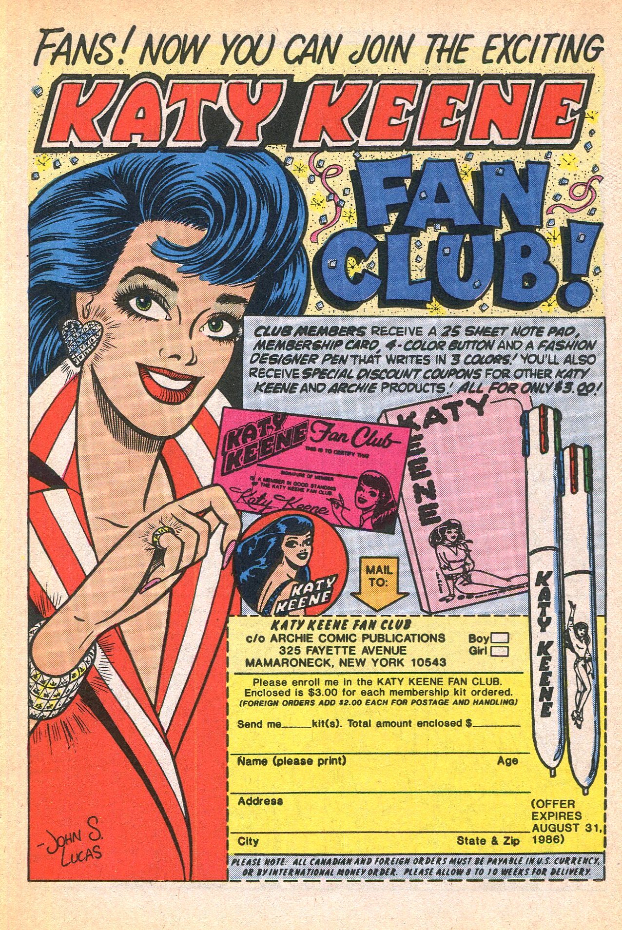 Read online Katy Keene (1983) comic -  Issue #15 - 19