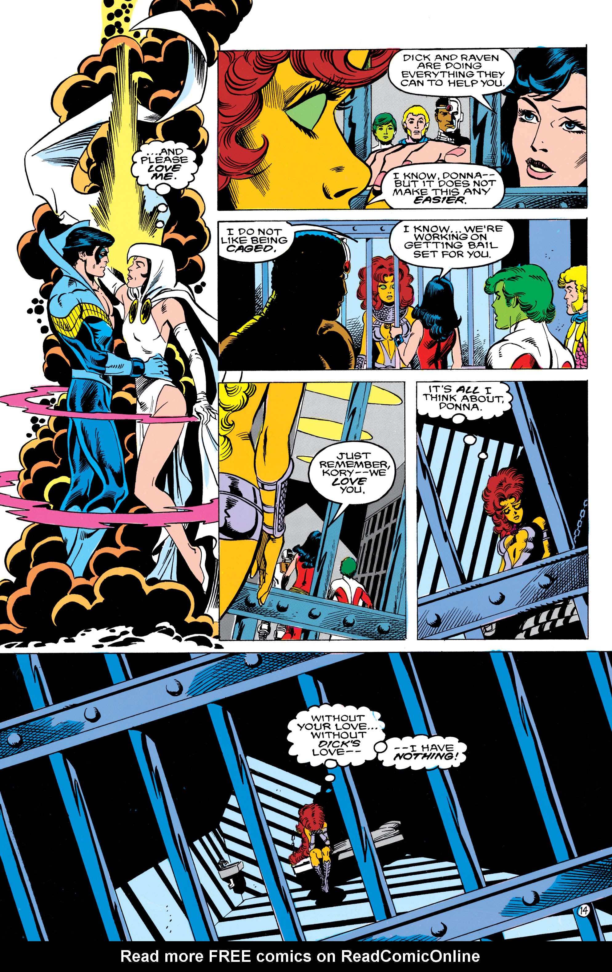 Read online The New Teen Titans (1984) comic -  Issue #37 - 15