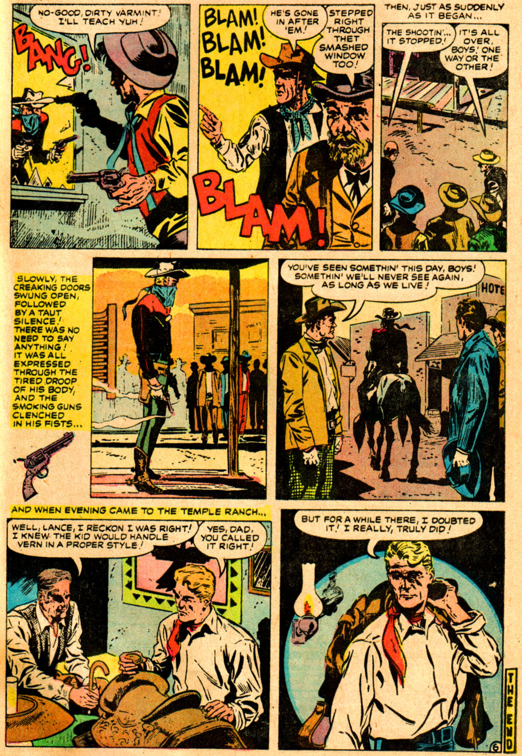Read online The Outlaw Kid (1970) comic -  Issue #17 - 23