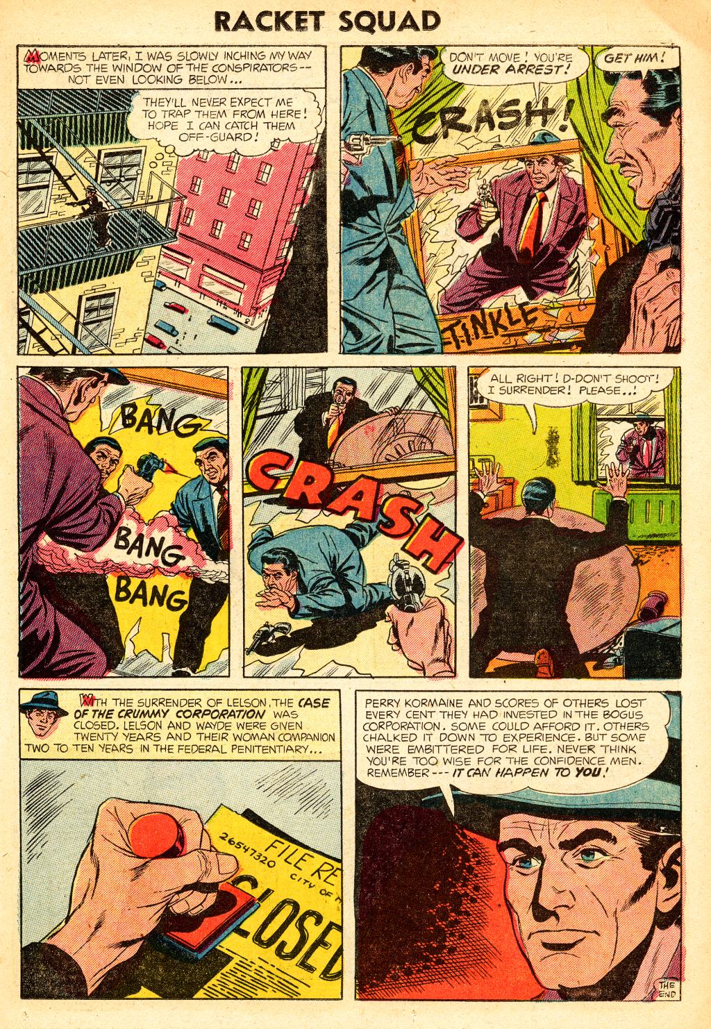 Read online Racket Squad in Action comic -  Issue #13 - 23