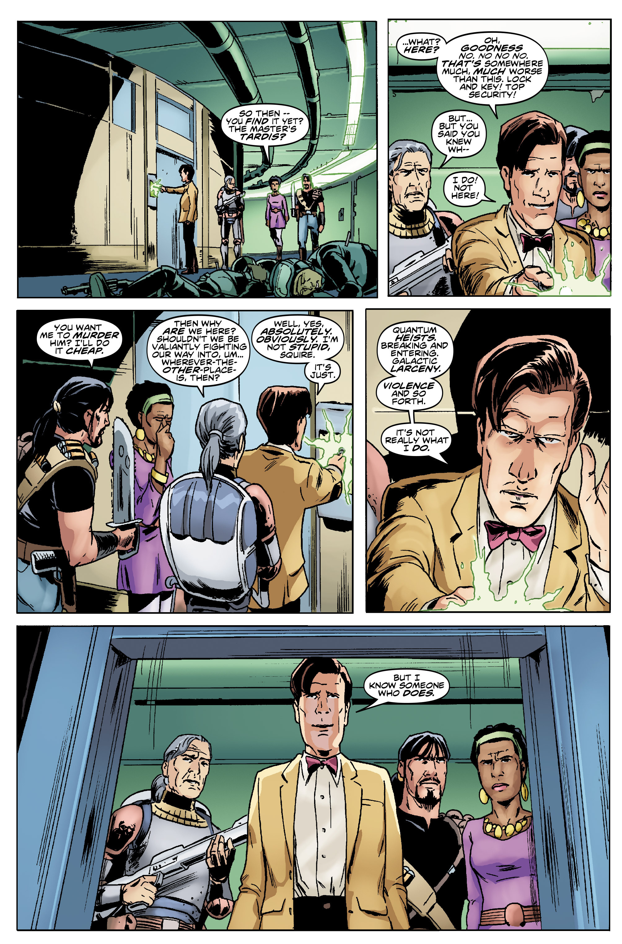 Read online Doctor Who: The Eleventh Doctor Year Two comic -  Issue #5 - 24