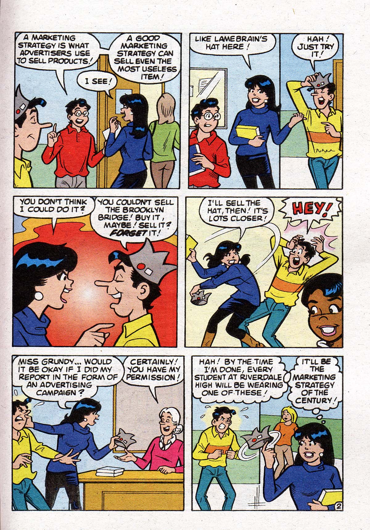 Read online Jughead with Archie Digest Magazine comic -  Issue #181 - 46