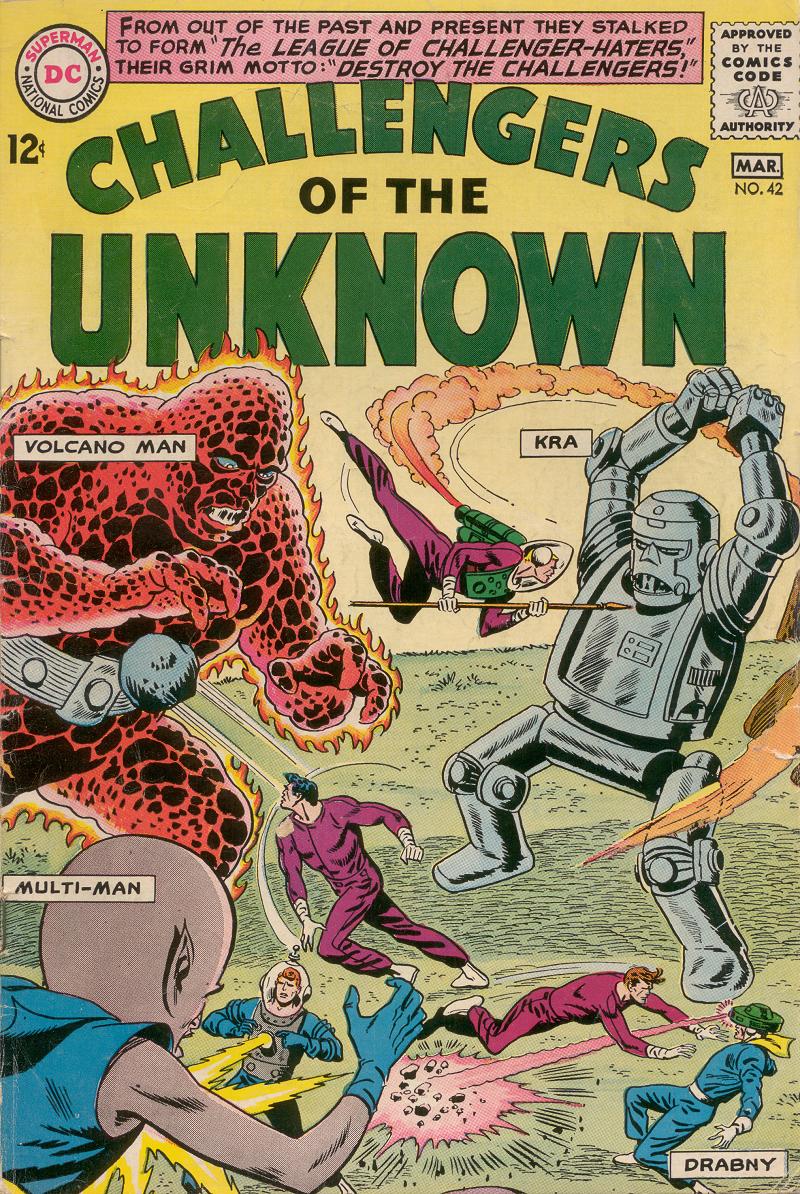 Read online Challengers of the Unknown (1958) comic -  Issue #42 - 1