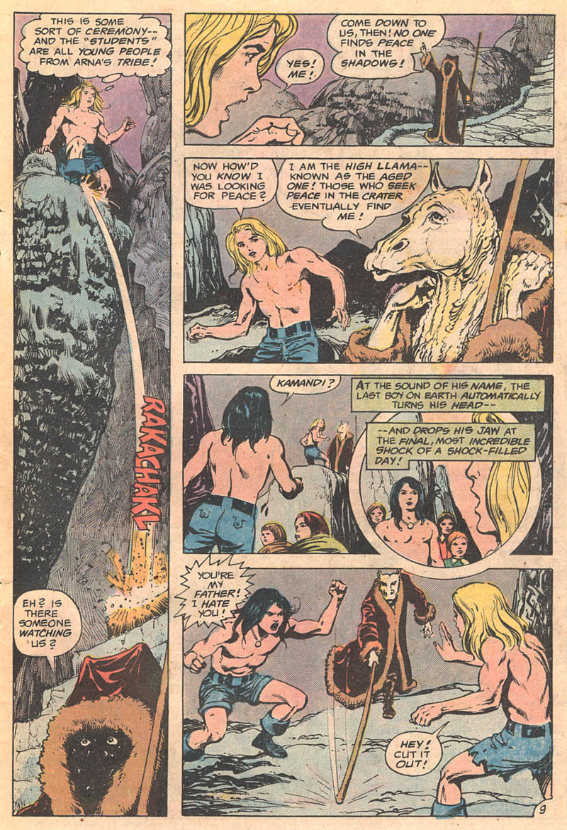 Read online Kamandi, The Last Boy On Earth comic -  Issue #51 - 10