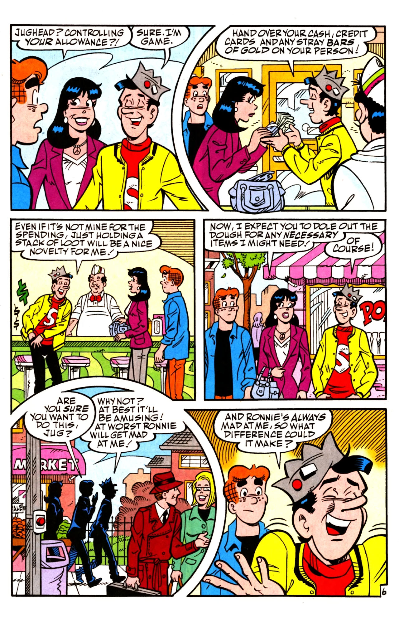 Read online Archie's Pal Jughead Comics comic -  Issue #197 - 9