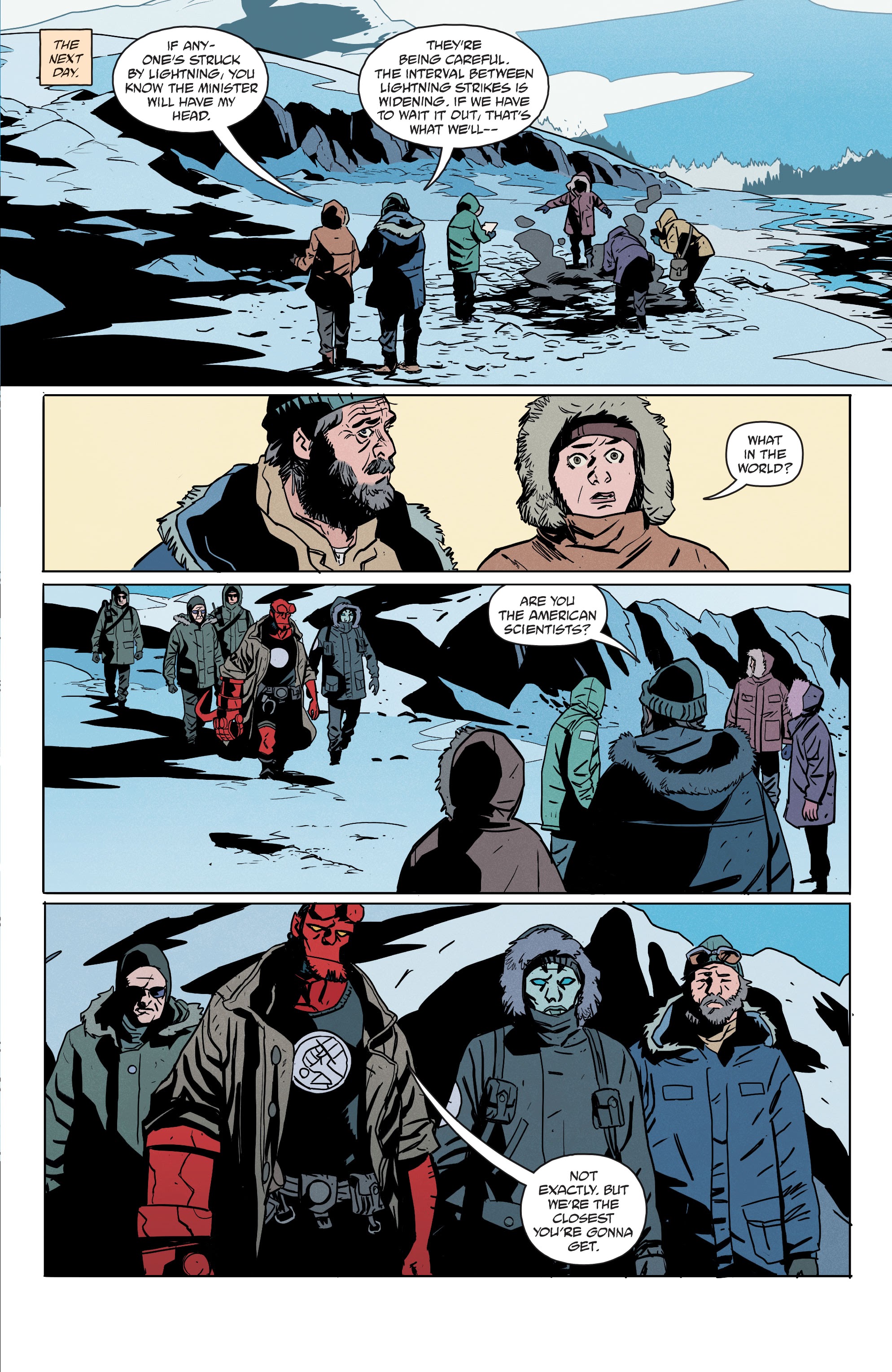 Read online Hellboy: The Bones of Giants comic -  Issue #1 - 5