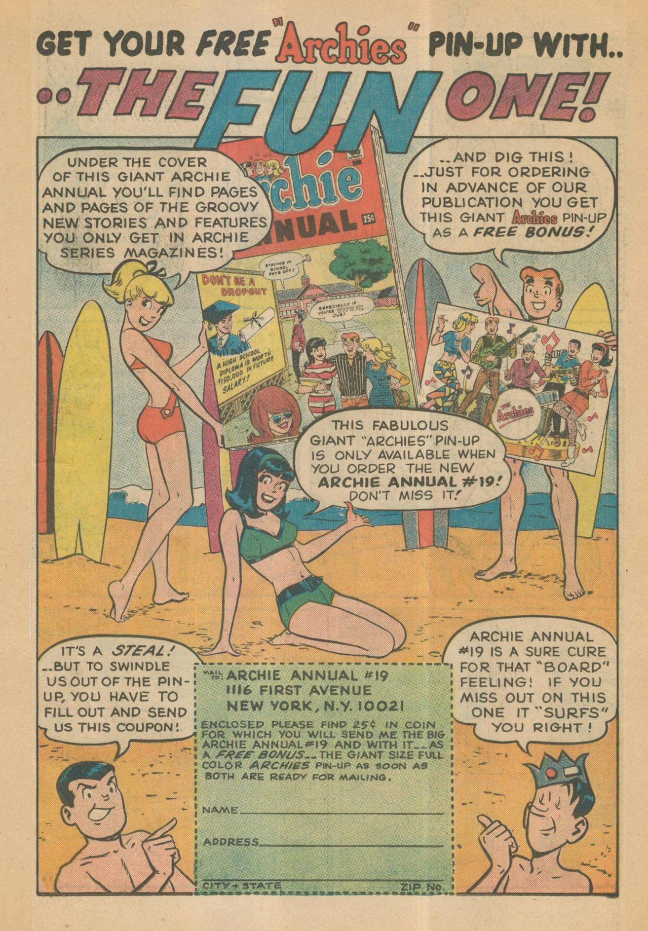 Read online Archie Giant Series Magazine comic -  Issue #146 - 35