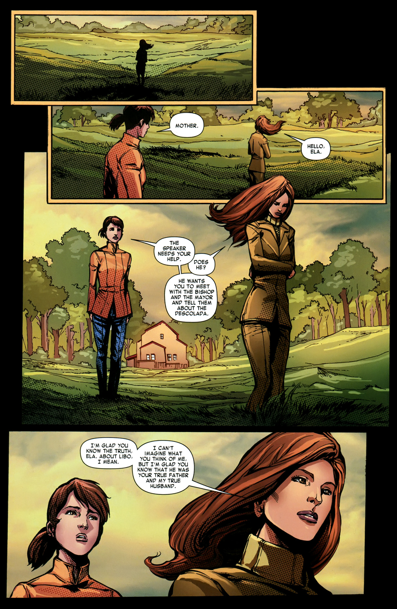 Read online Orson Scott Card's Speaker for the Dead comic -  Issue #4 - 9