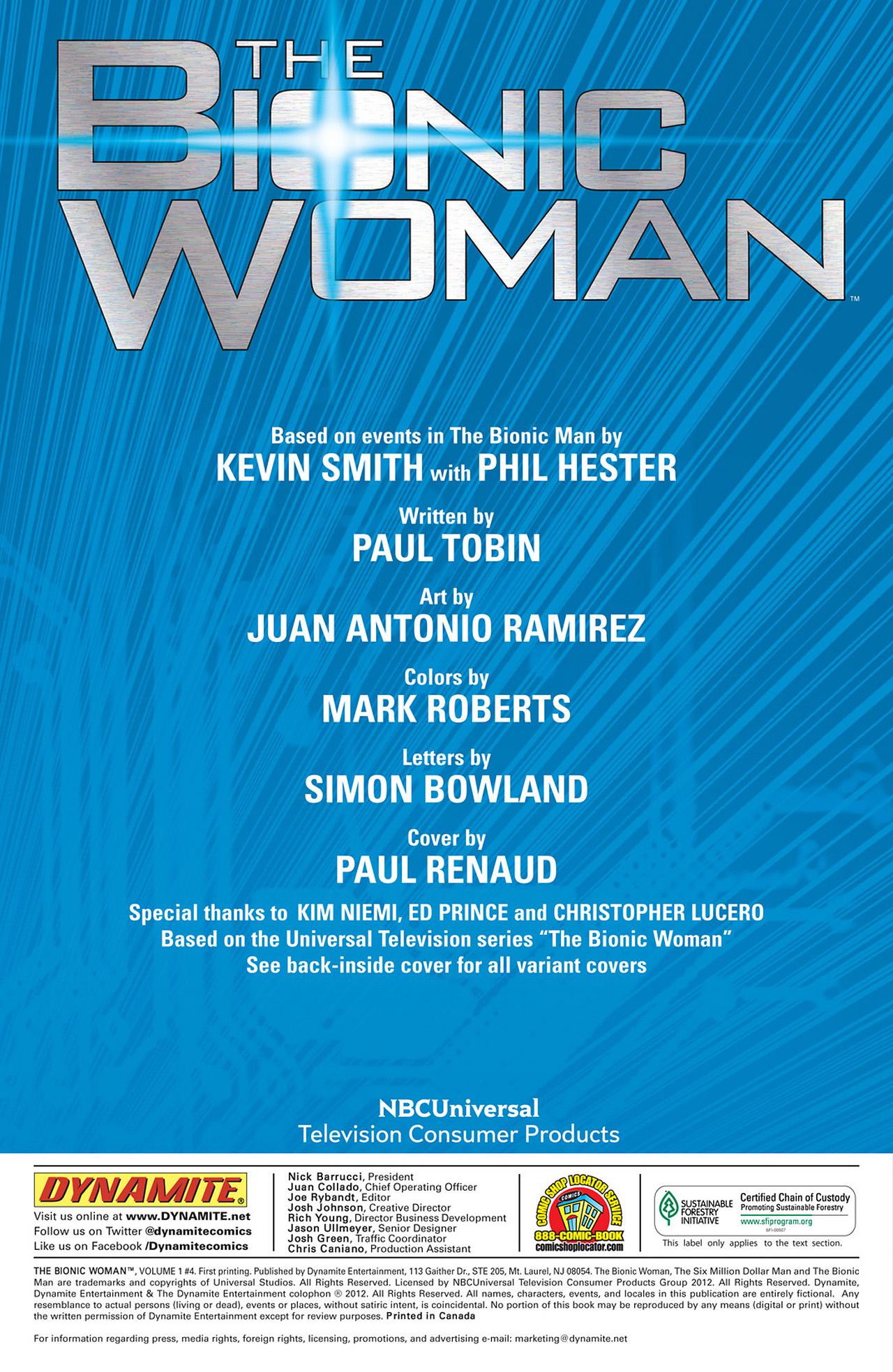 Read online The Bionic Woman comic -  Issue #4 - 2