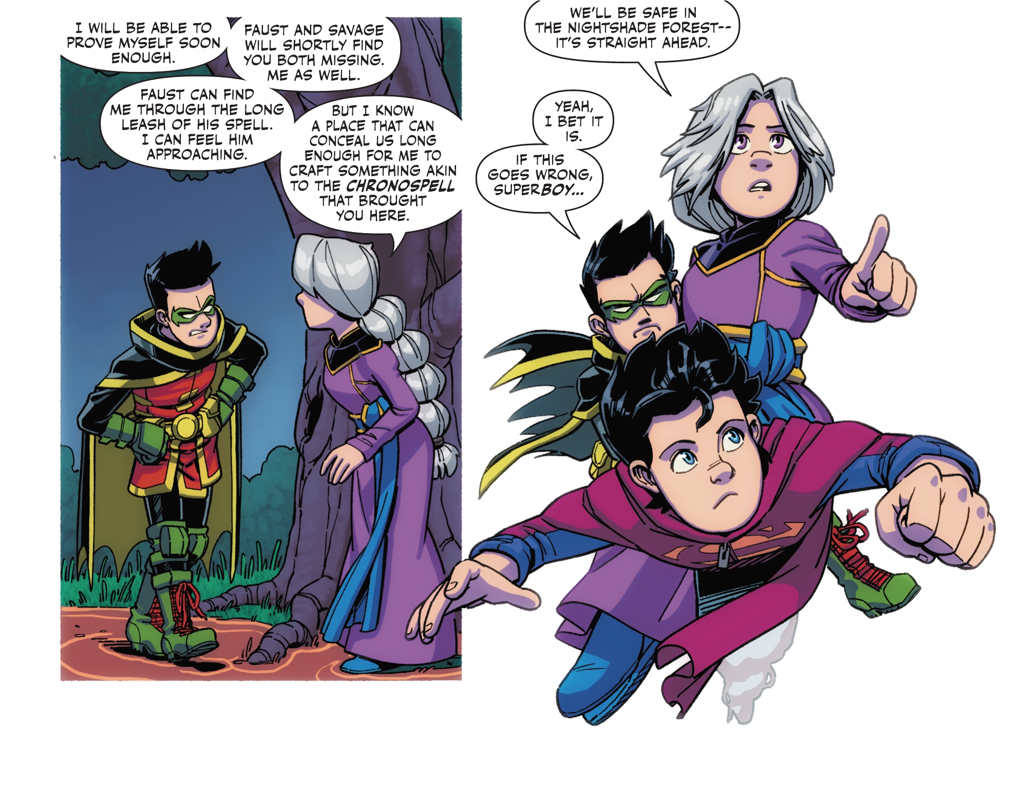 Read online Challenge of the Super Sons comic -  Issue #10 - 11