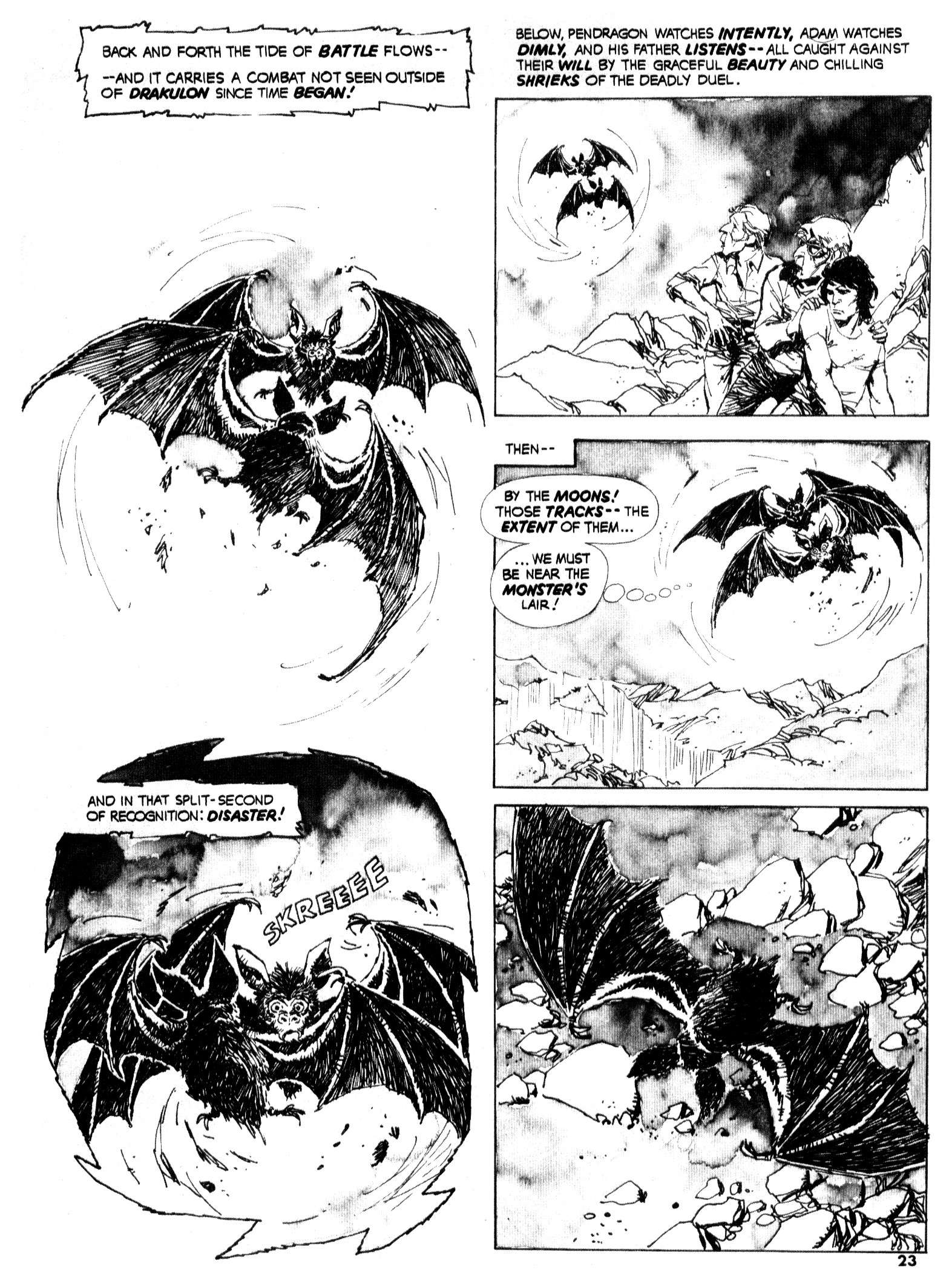 Read online Vampirella (1969) comic -  Issue #21 - 23