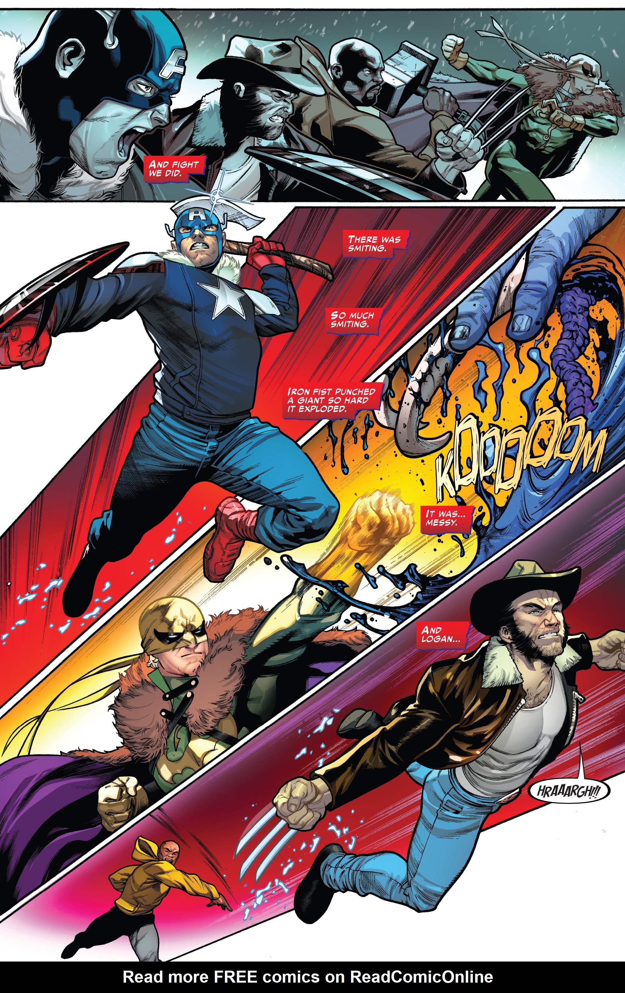 Read online War Of The Realms Strikeforce comic -  Issue # The Land Of Giants - 27