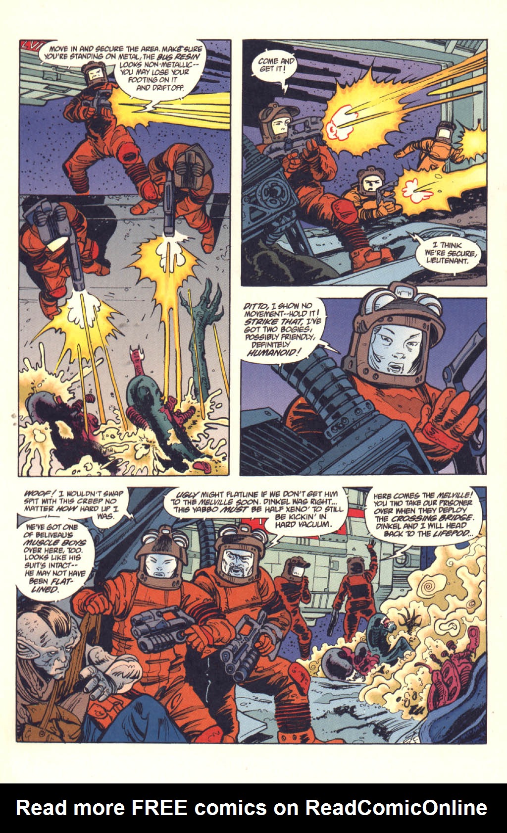 Read online Aliens: Colonial Marines comic -  Issue #3 - 22