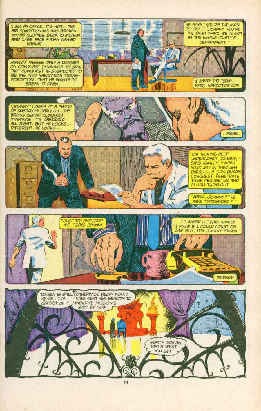 Read online Justice (1986) comic -  Issue #15 - 15