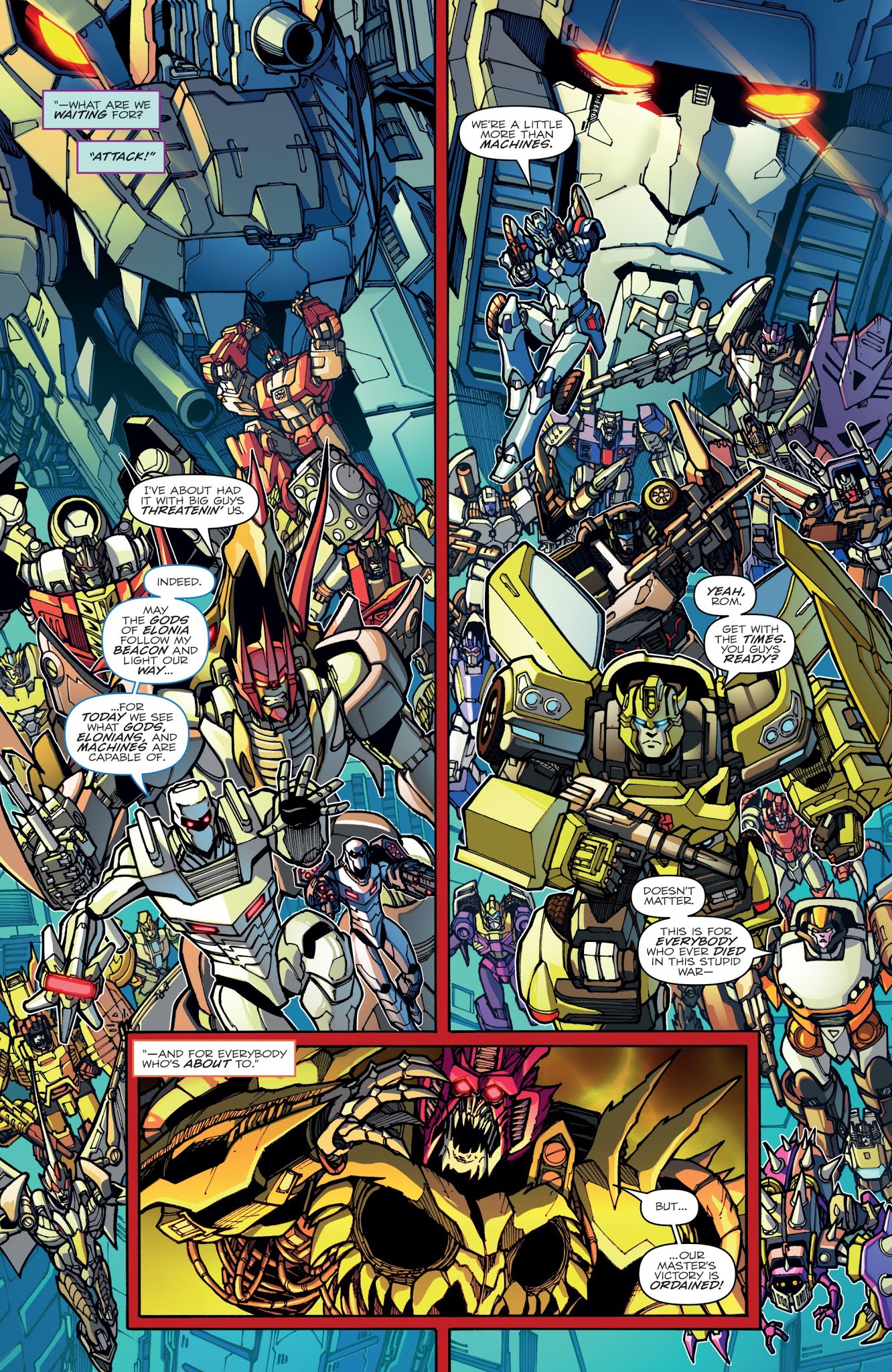 Read online Transformers: Unicron comic -  Issue #5 - 22