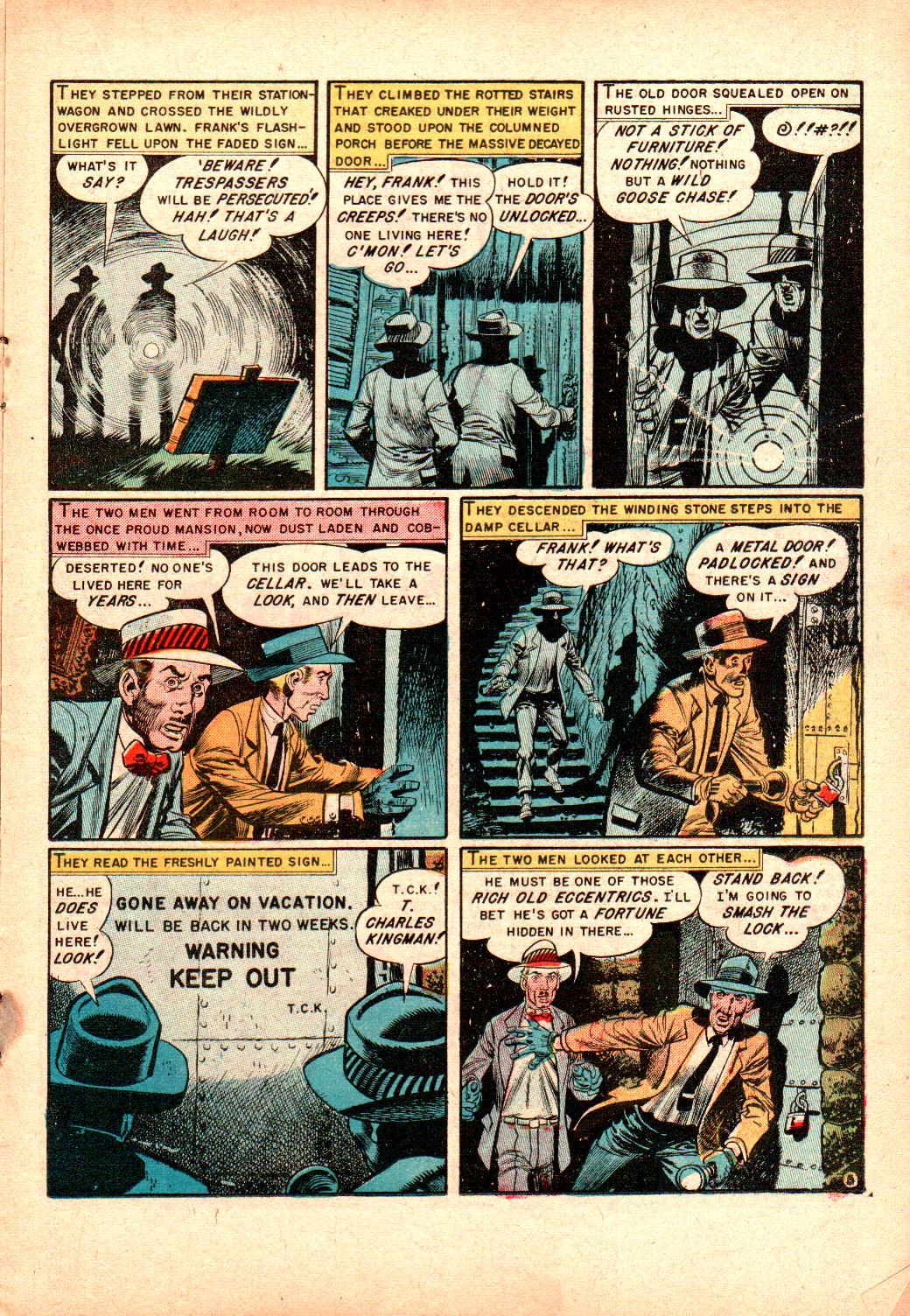 Read online The Vault of Horror (1950) comic -  Issue #34 - 16