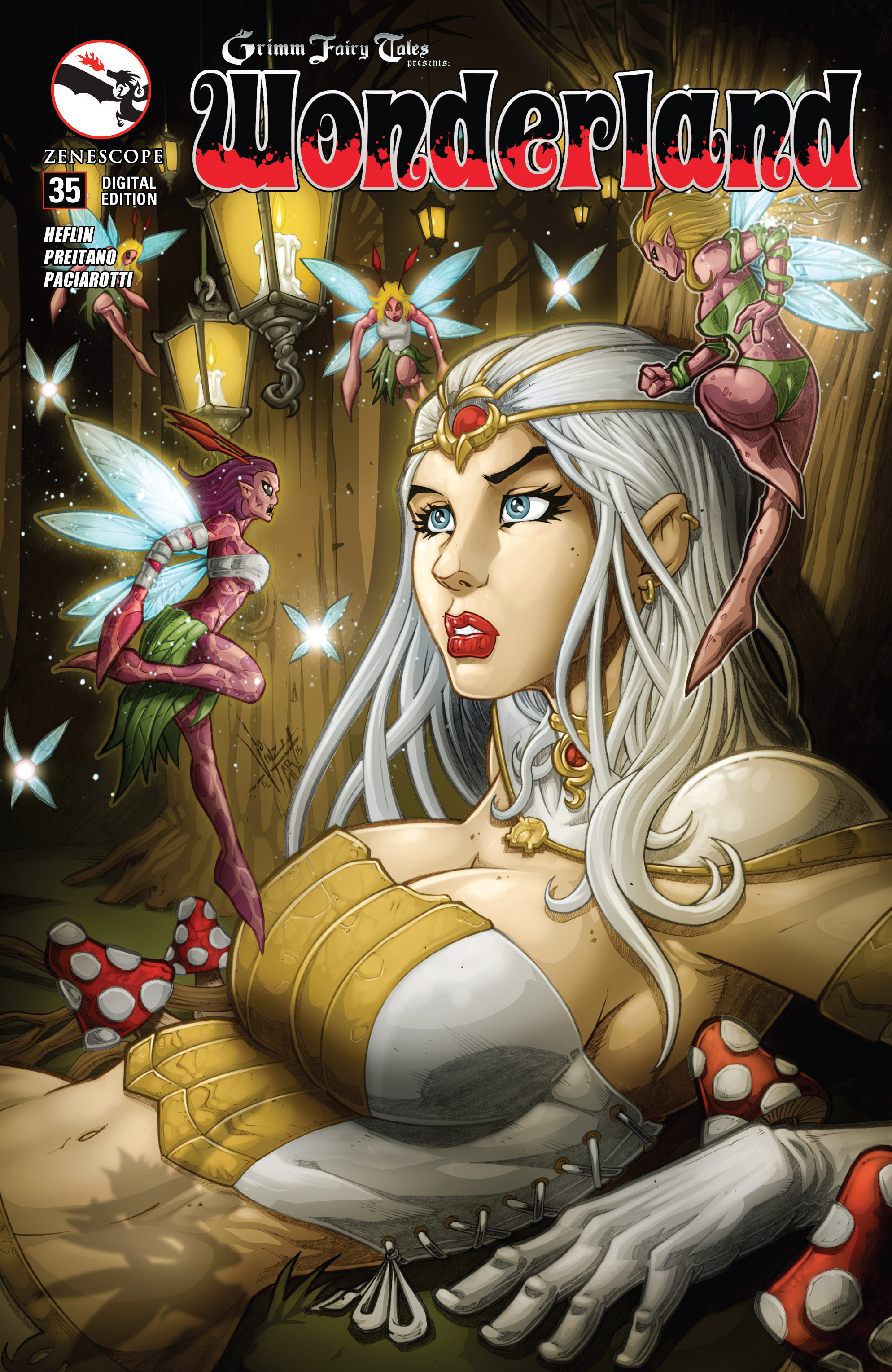 Read online Grimm Fairy Tales presents Wonderland comic -  Issue #35 - 1