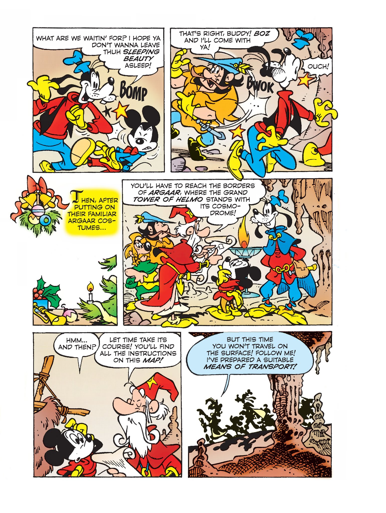 Read online Mickey Mouse and the Sleeping Beauty in the Stars comic -  Issue #1 - 23