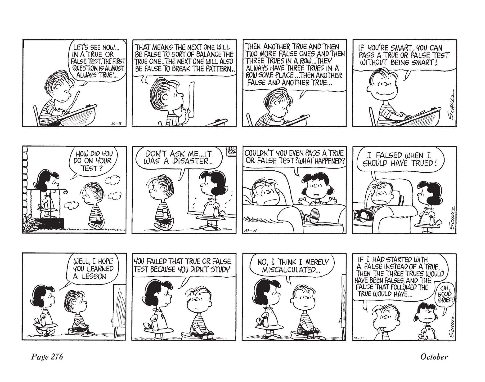 Read online The Complete Peanuts comic -  Issue # TPB 9 - 287
