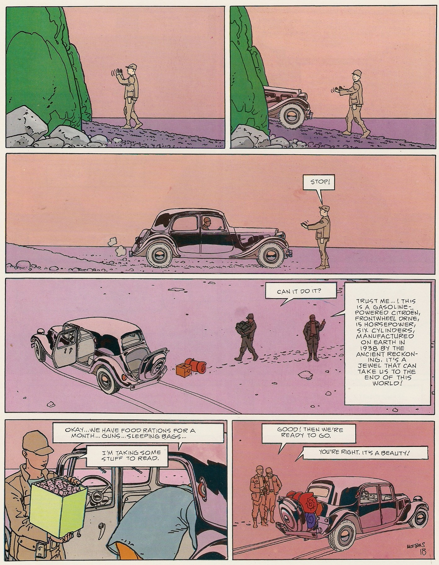 Read online Epic Graphic Novel: Moebius comic -  Issue # TPB 1 - 31