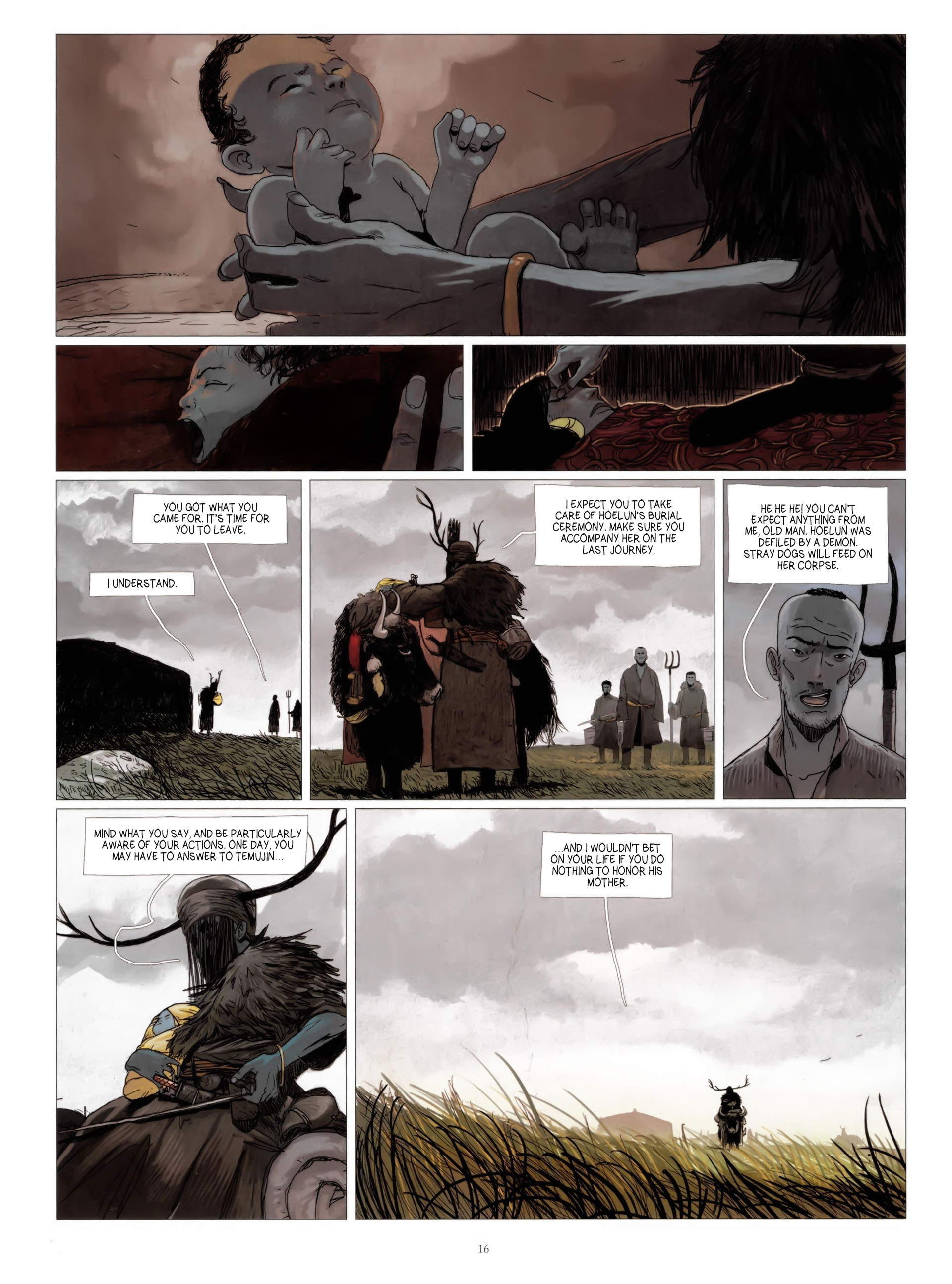 Read online Temujin comic -  Issue #1 - 18