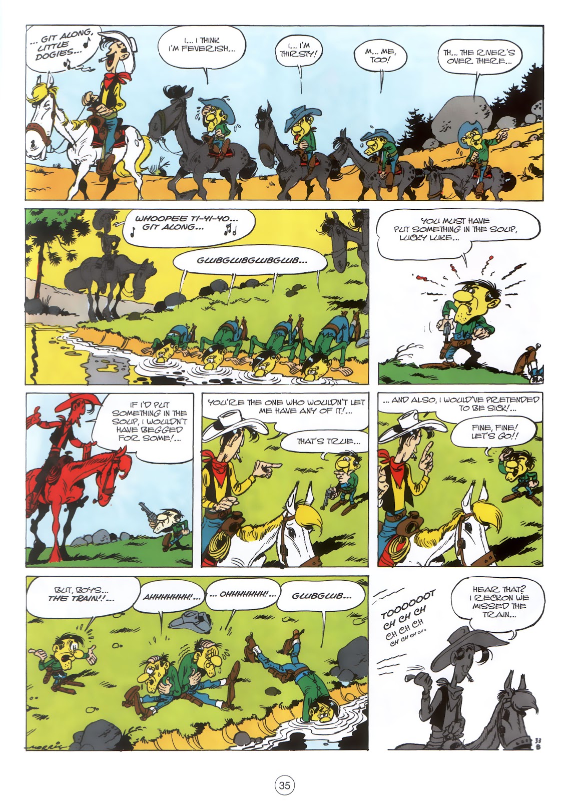 A Lucky Luke Adventure issue 30 - Page 34