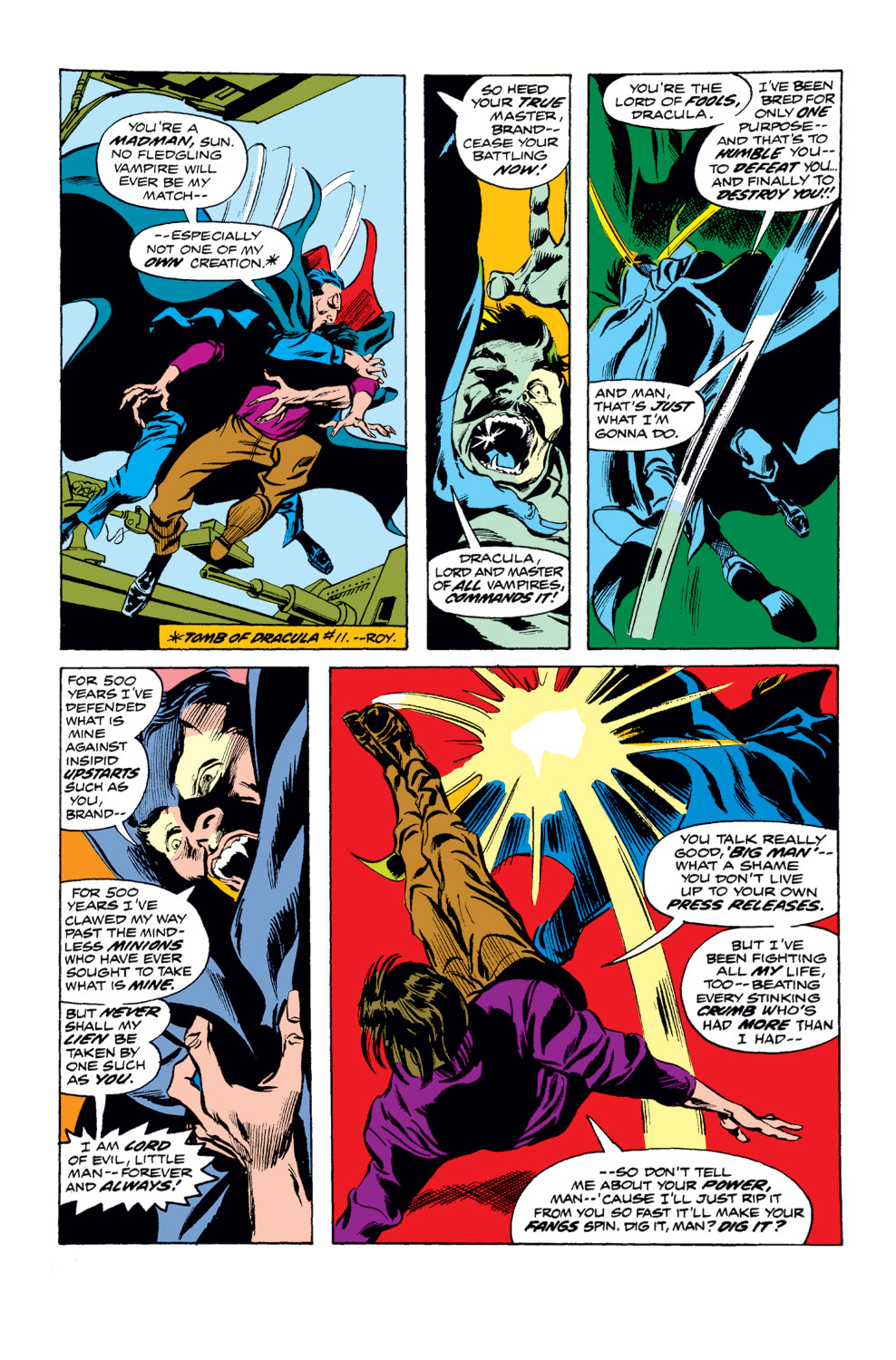 Read online Tomb of Dracula (1972) comic -  Issue #21 - 6