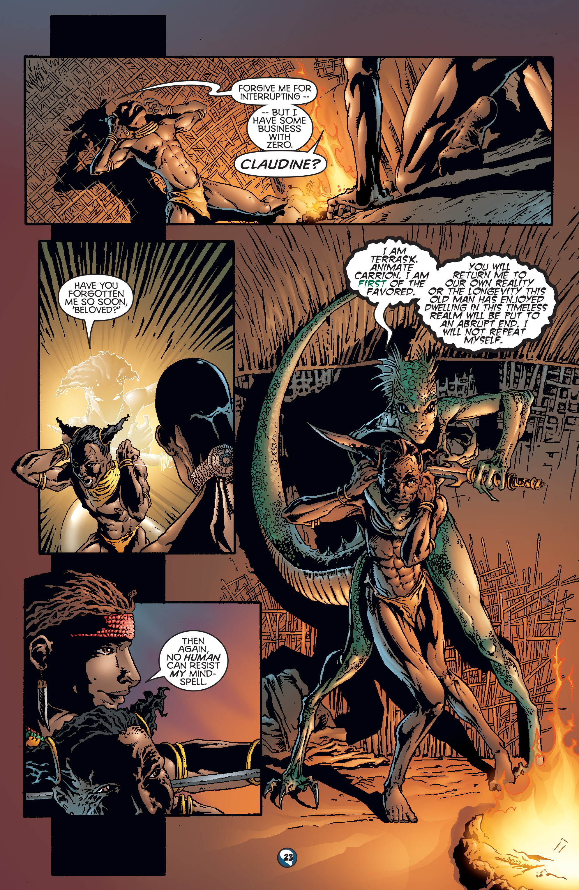 Read online Shadowman (1997) comic -  Issue #18 - 19