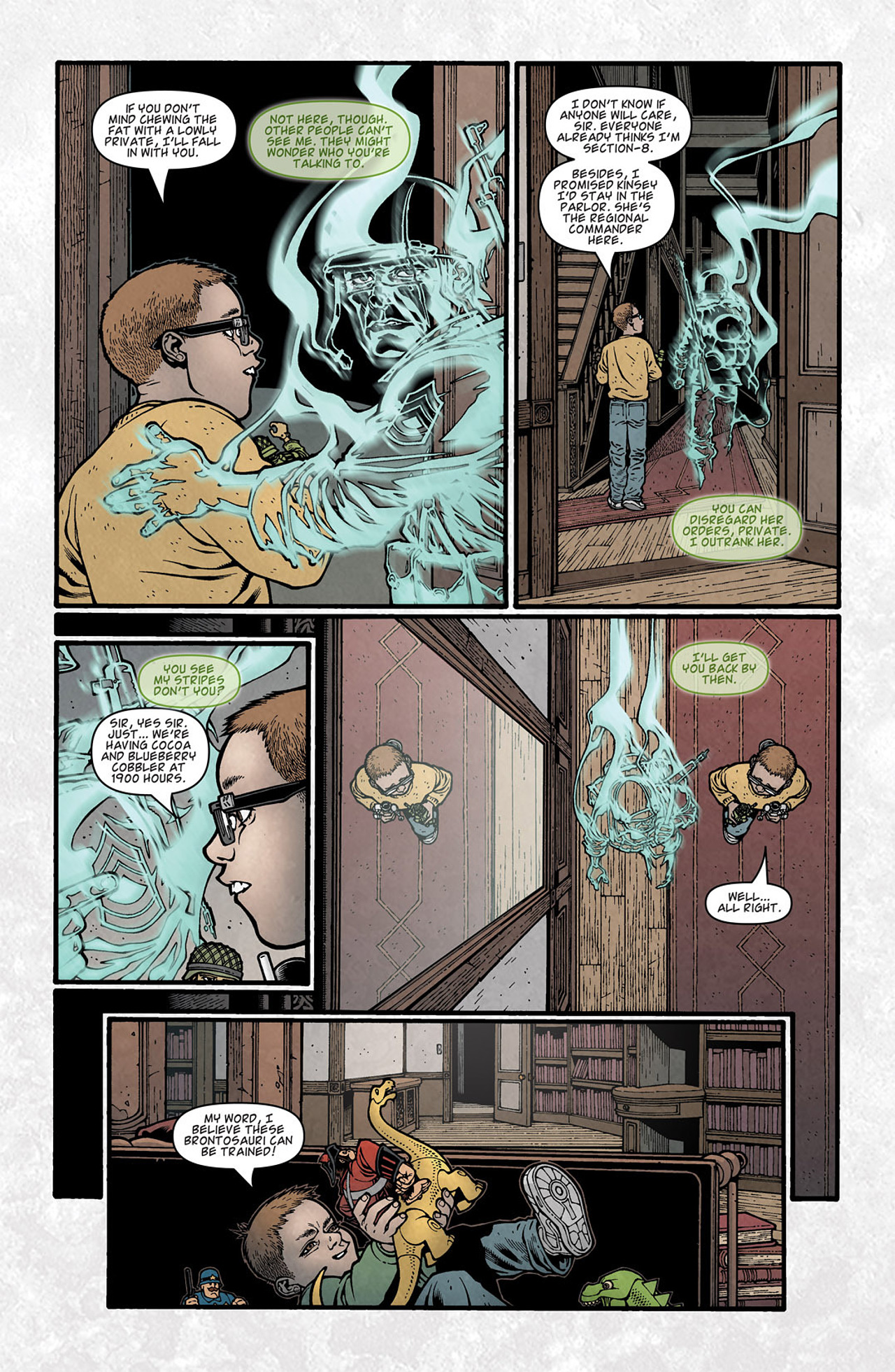 Read online Locke & Key: Keys to the Kingdom comic -  Issue #4 - 9