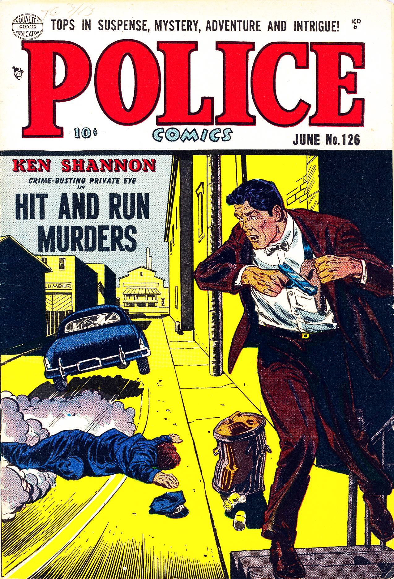 Read online Police Comics comic -  Issue #126 - 1