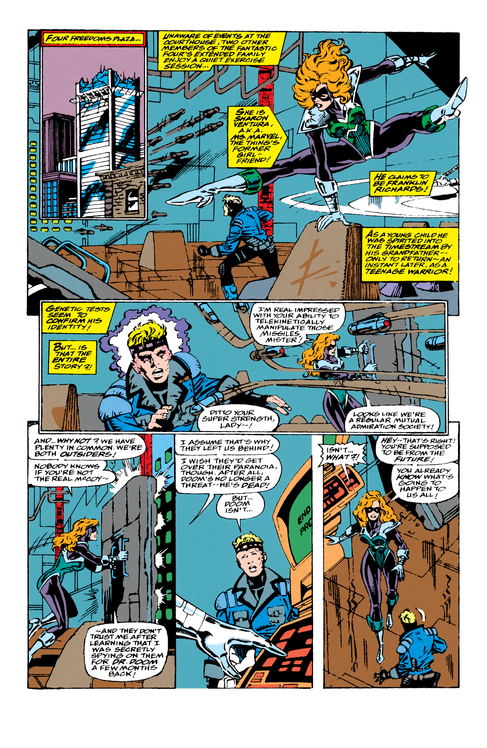 Read online Fantastic Four Epic Collection comic -  Issue # Nobody Gets Out Alive (Part 1) - 39