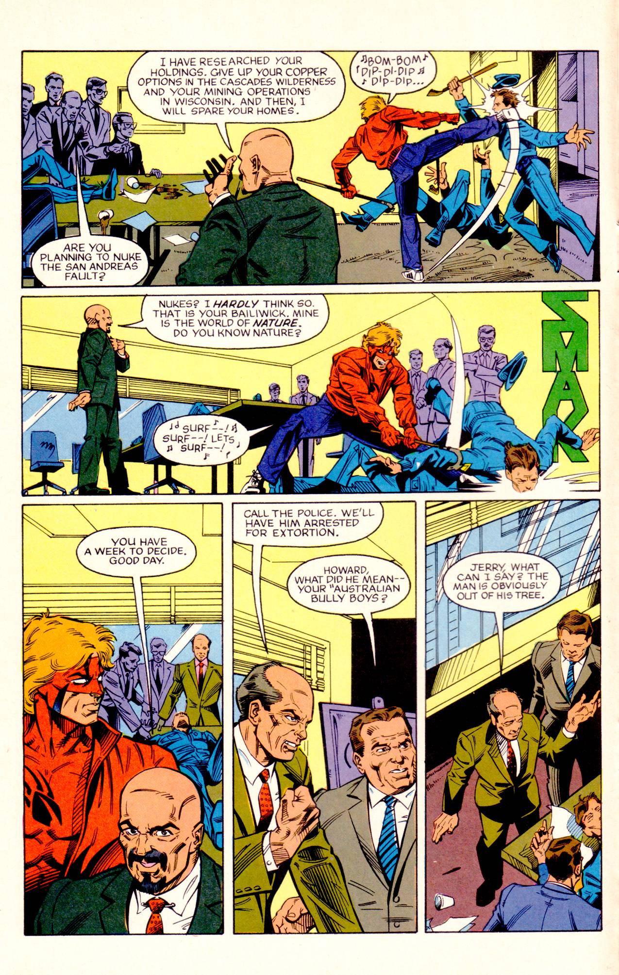 Read online The Badger comic -  Issue #6 - 8