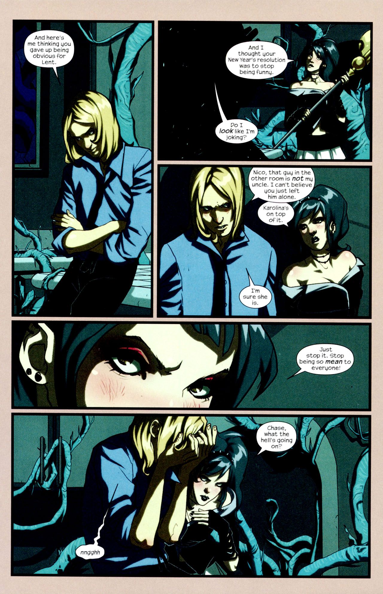 Read online Runaways (2008) comic -  Issue #13 - 4