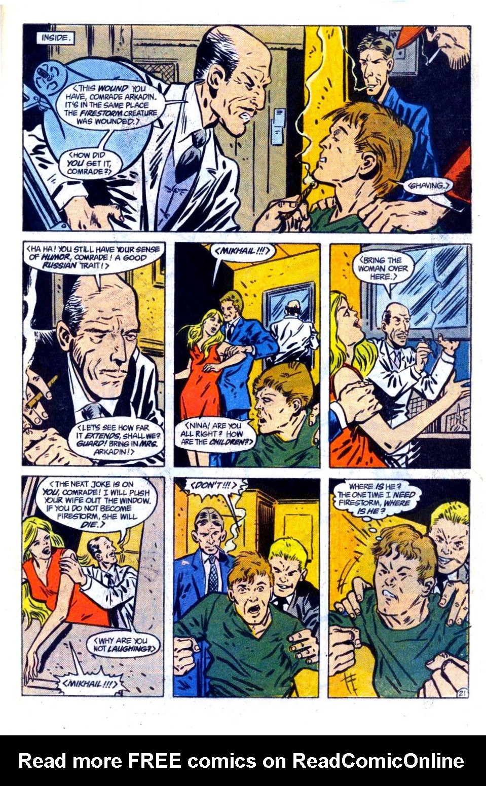 Read online Firestorm, the Nuclear Man comic -  Issue #70 - 22