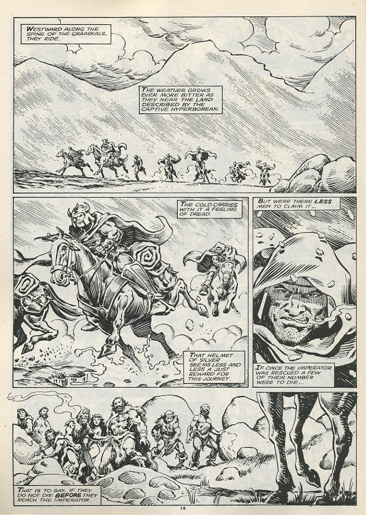 Read online The Savage Sword Of Conan comic -  Issue #178 - 16