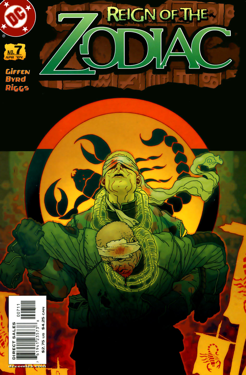 Read online Reign of the Zodiac comic -  Issue #7 - 1