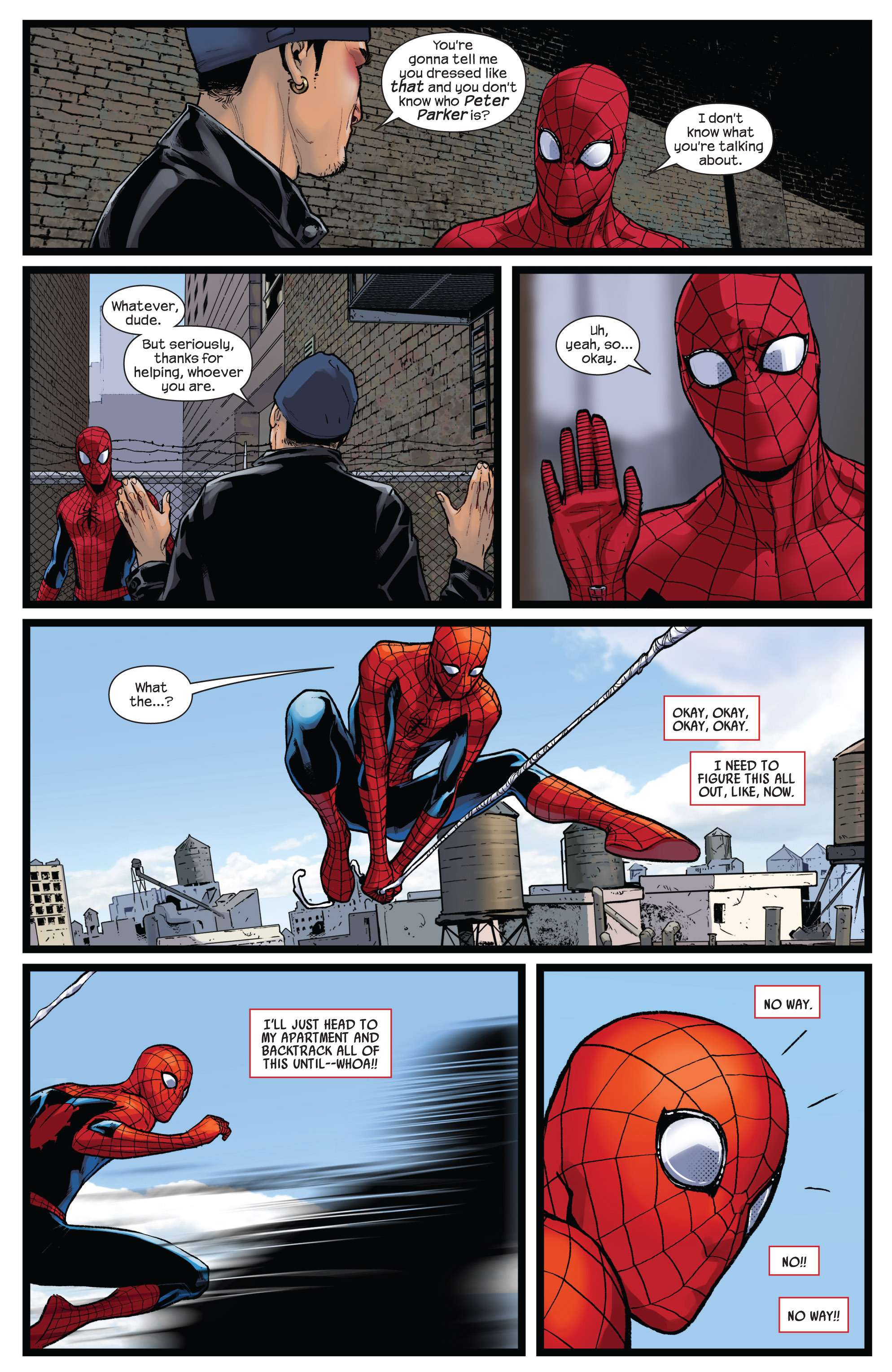 Read online Spider-Men comic -  Issue #1 - 19