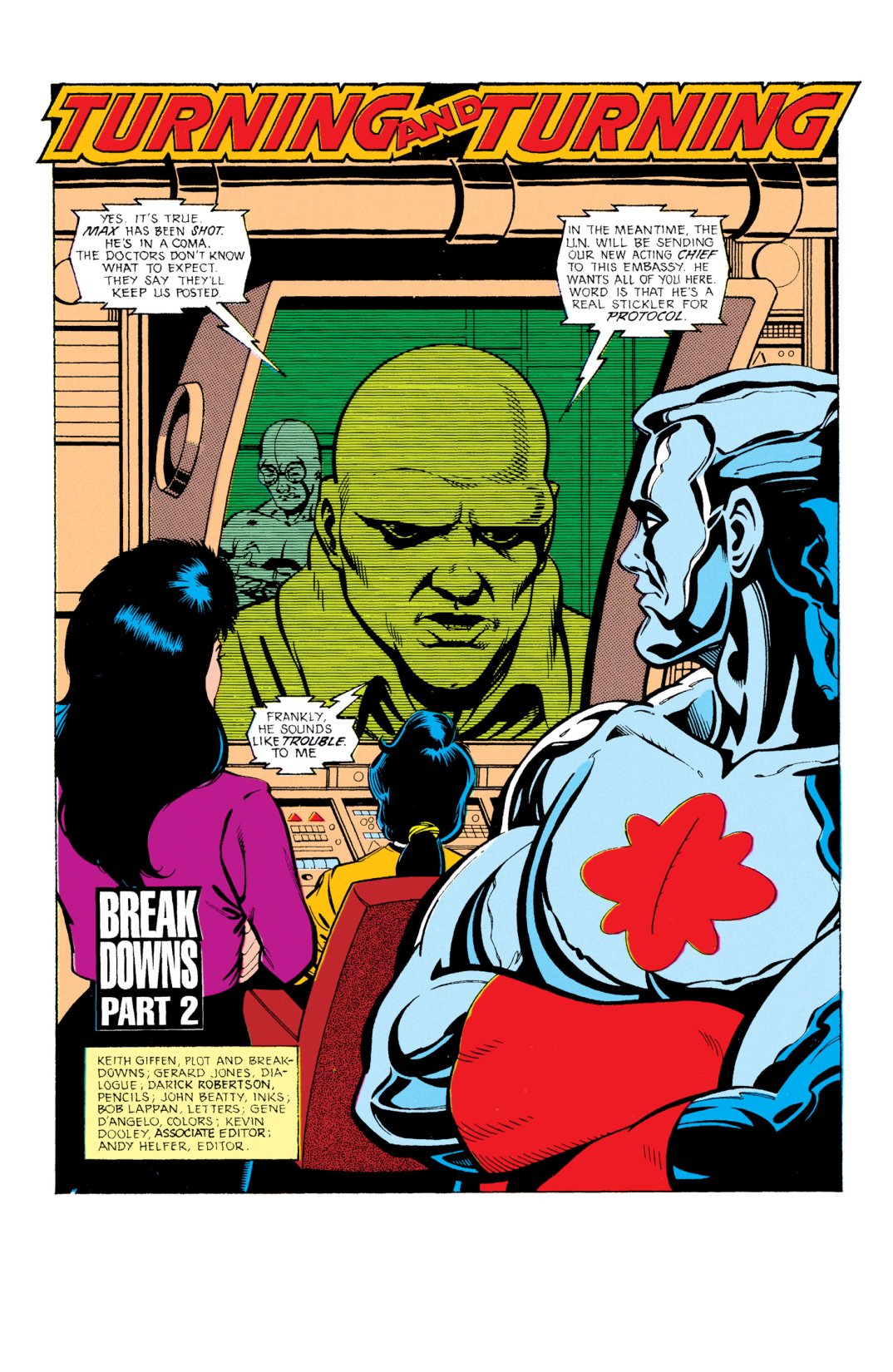 Read online Justice League Europe comic -  Issue #29 - 2