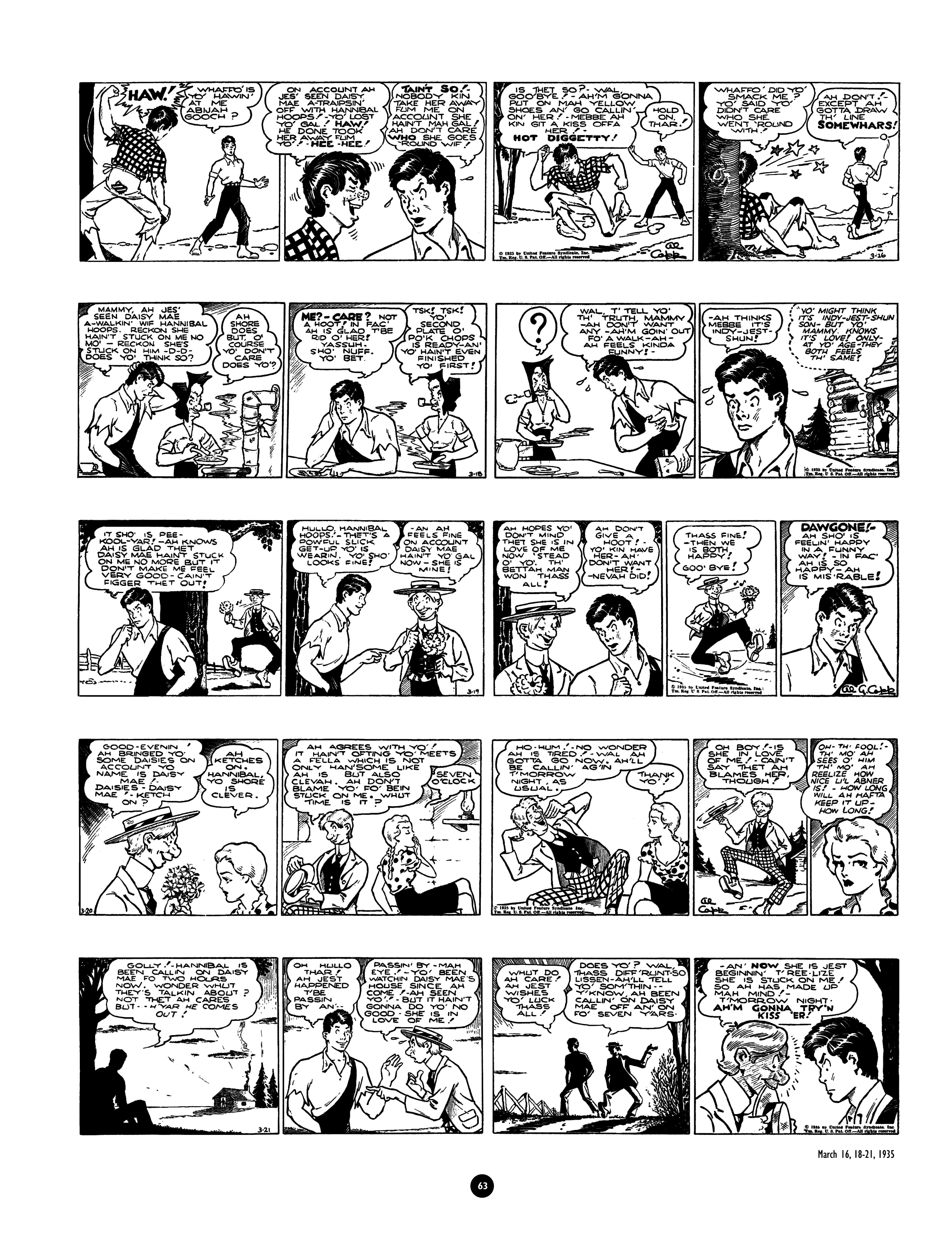 Read online Al Capp's Li'l Abner Complete Daily & Color Sunday Comics comic -  Issue # TPB 1 (Part 1) - 64